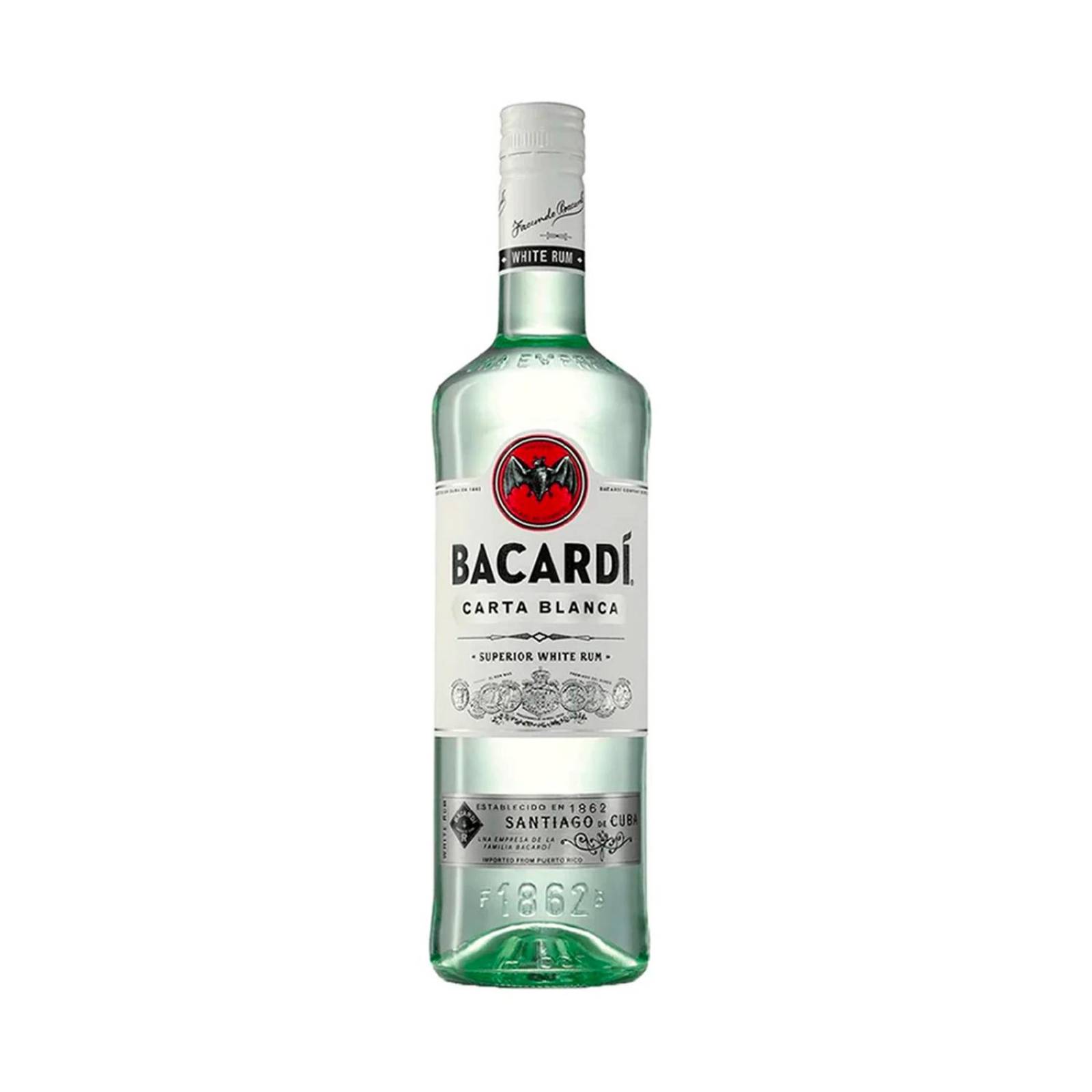 Ron Bacardi Carta Blanca 980 ml + Tequila Jose Cuervo Tradicional Plata 950 ml 