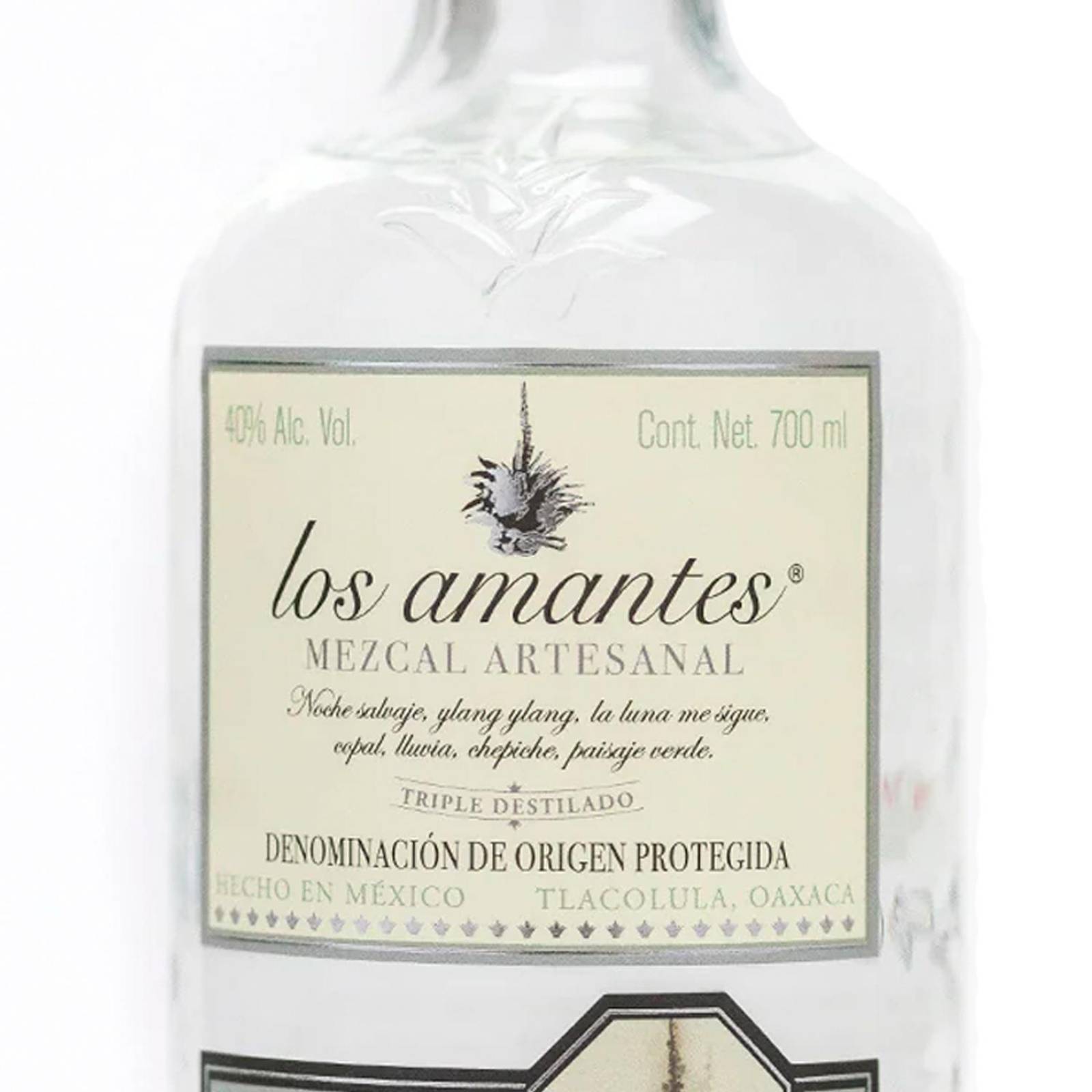Paquete de 3 Mezcal Los Amantes Joven 700 ml 