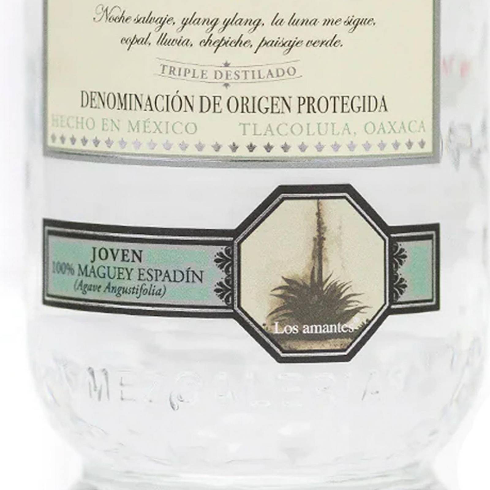 Paquete de 3 Mezcal Los Amantes Joven 700 ml 