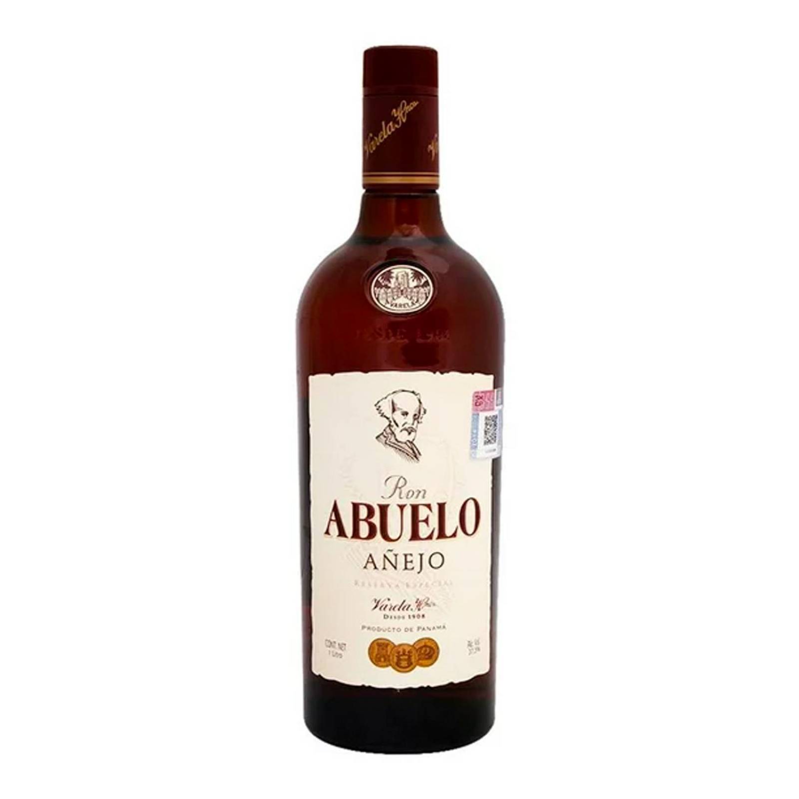 Paquete de 3 Ron Abuelo Añejo 1 L 