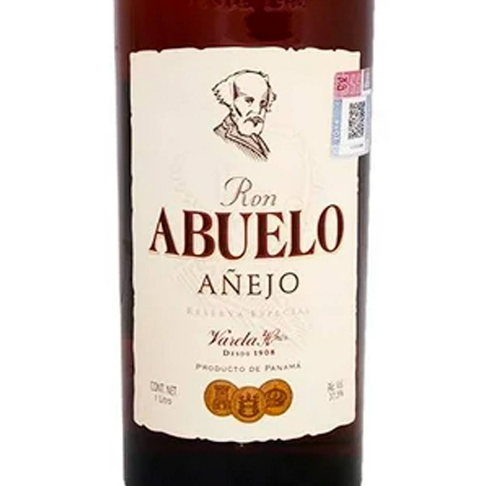 Paquete de 3 Ron Abuelo Añejo 1 L 