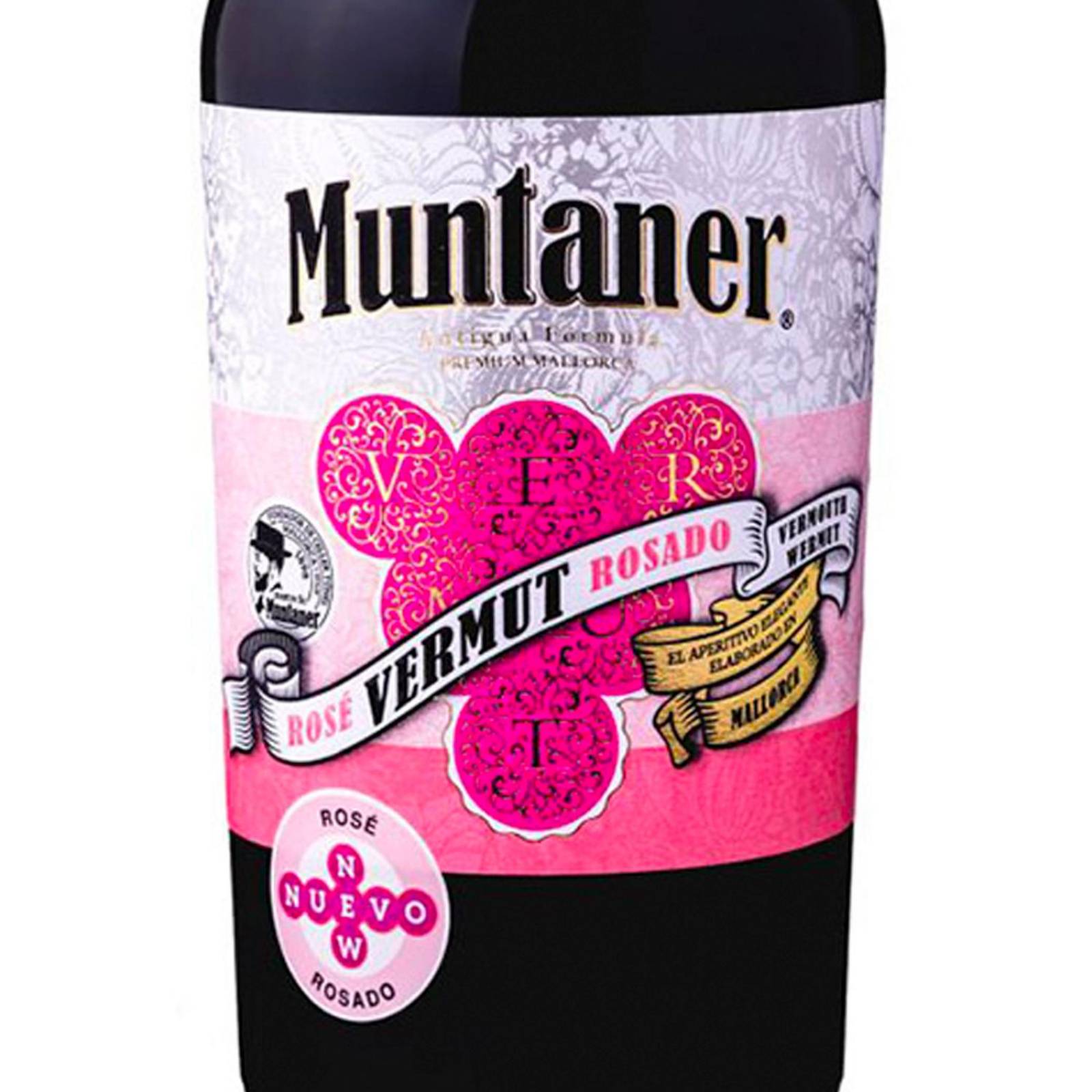 Paquete de 3 Vermouth Muntaner Rosado 750 ml 