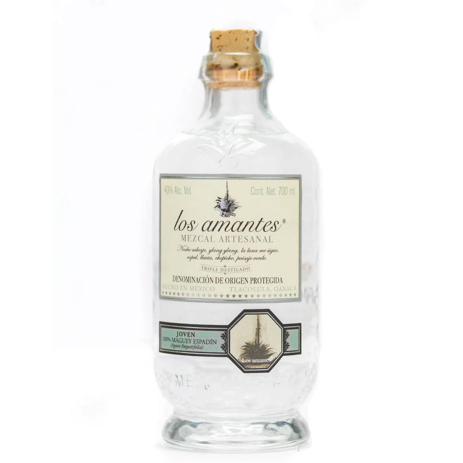 Pack de 2 Mezcal Los Amantes Joven 700 ml 
