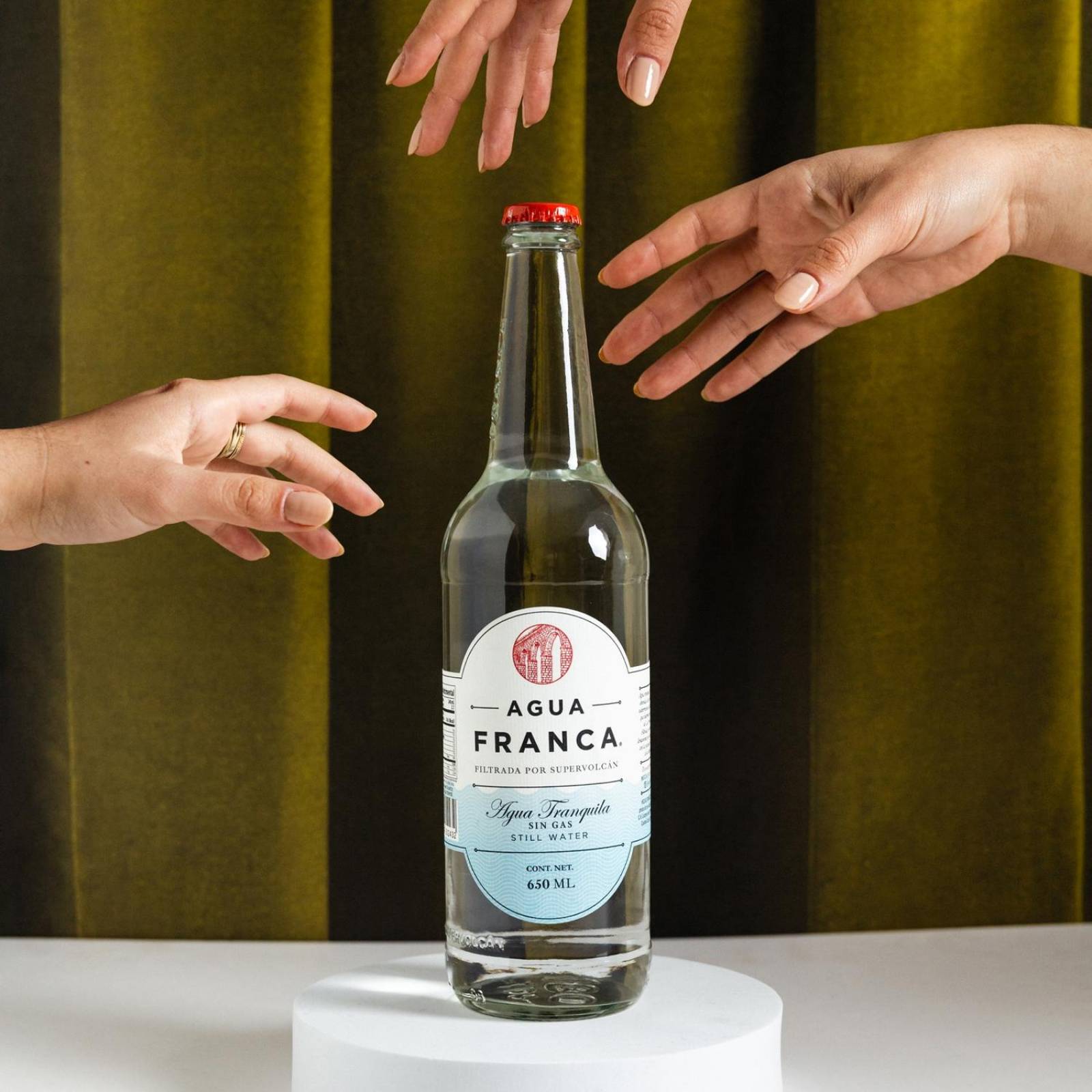 Agua Mineral Franca sin Gas 650 ml 