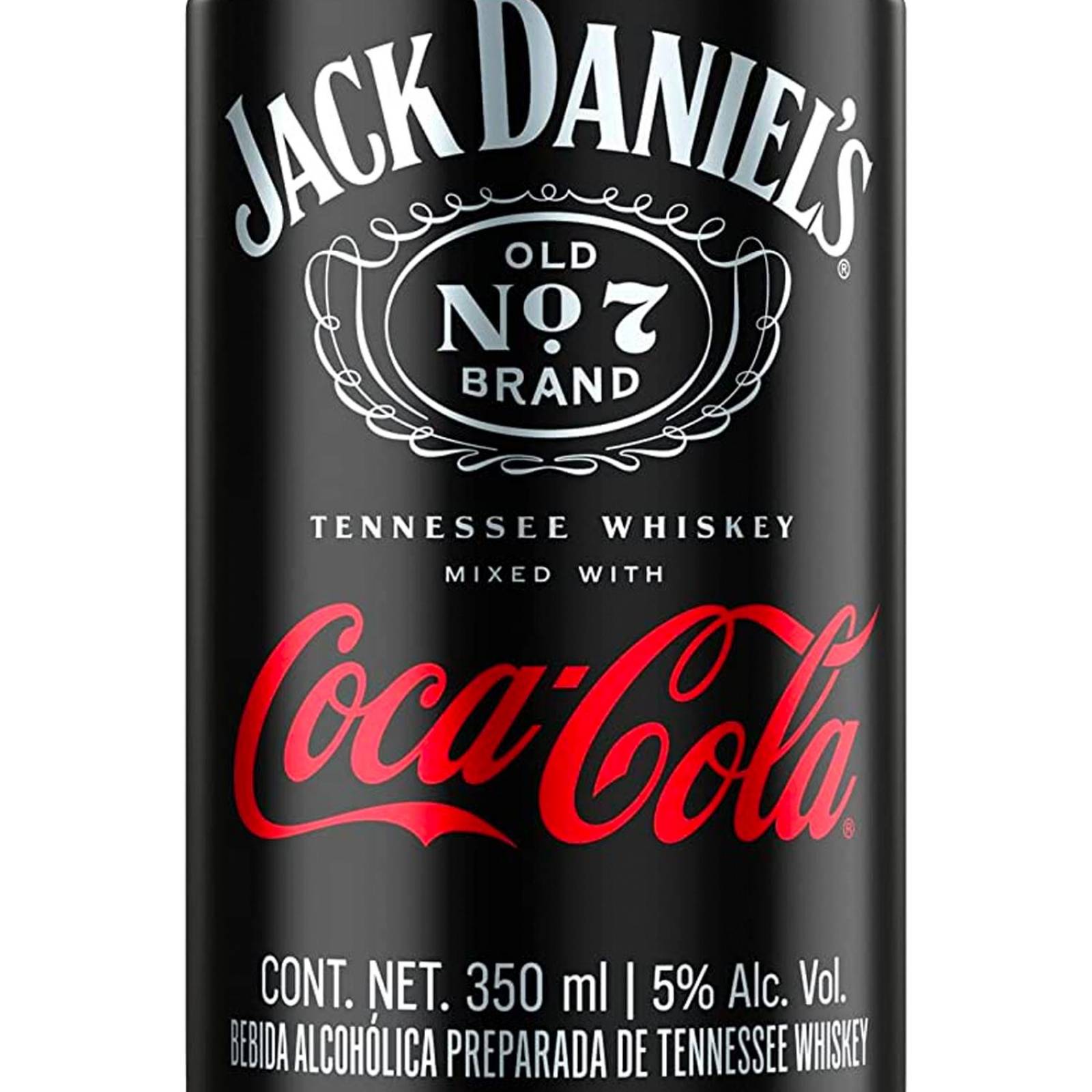 Bebida Preparada Jack Daniels Cola Lata 350 ml