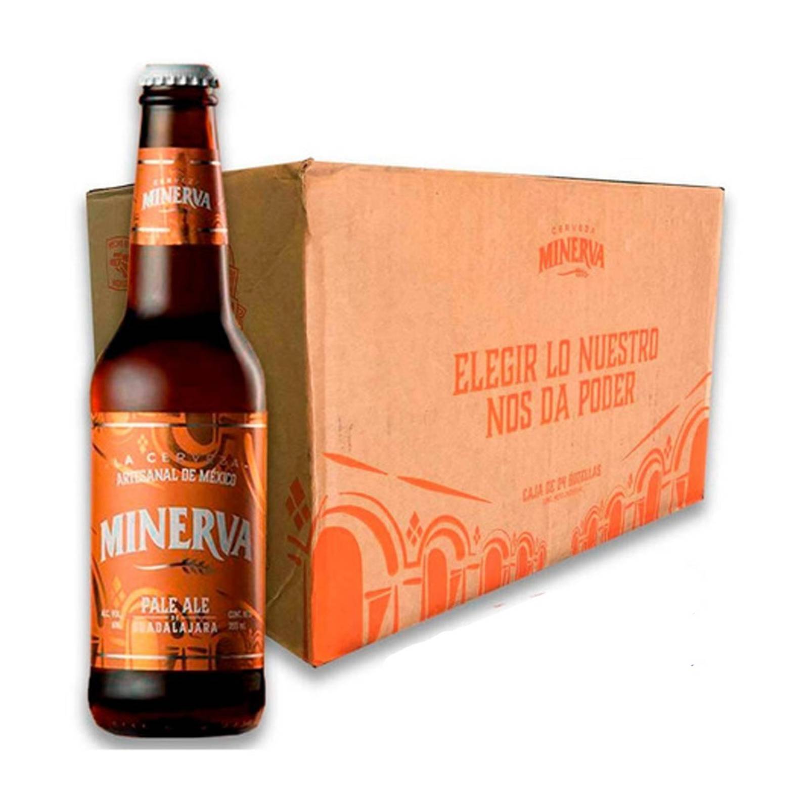 Cerveza Minerva Pale Ale 355 ml 