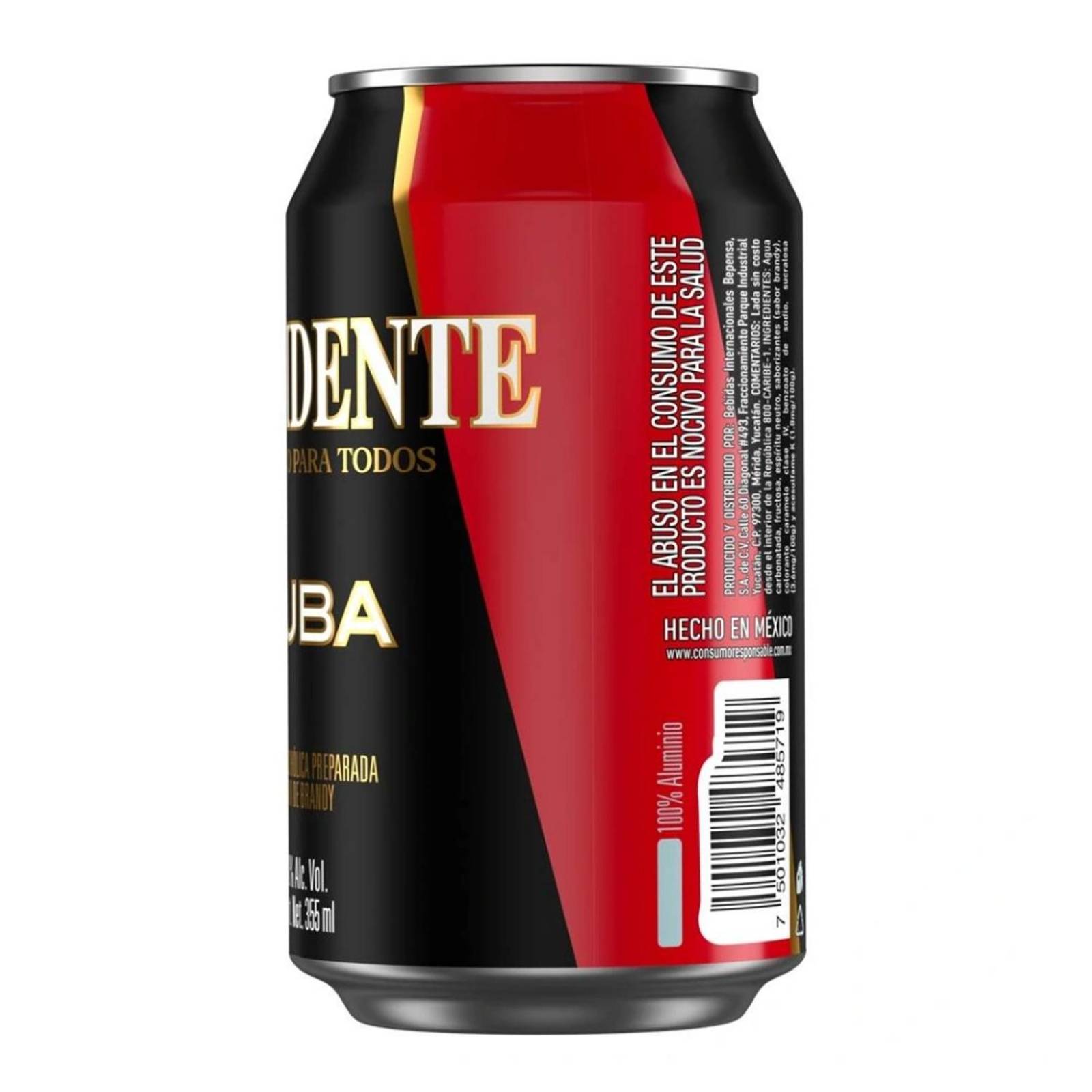 Bebida Preparada Presidente de Cuba Lata 355 ml 