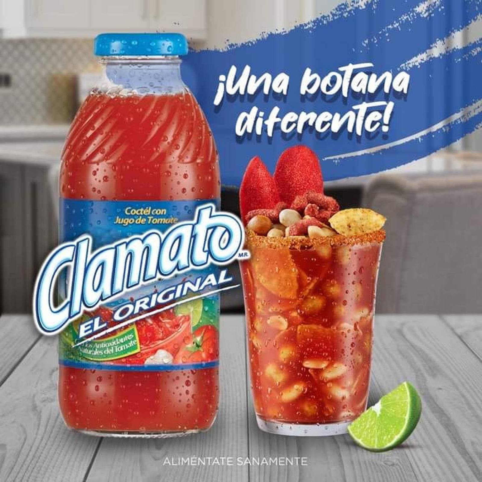 Jugo Clamato El Original 473 ml 