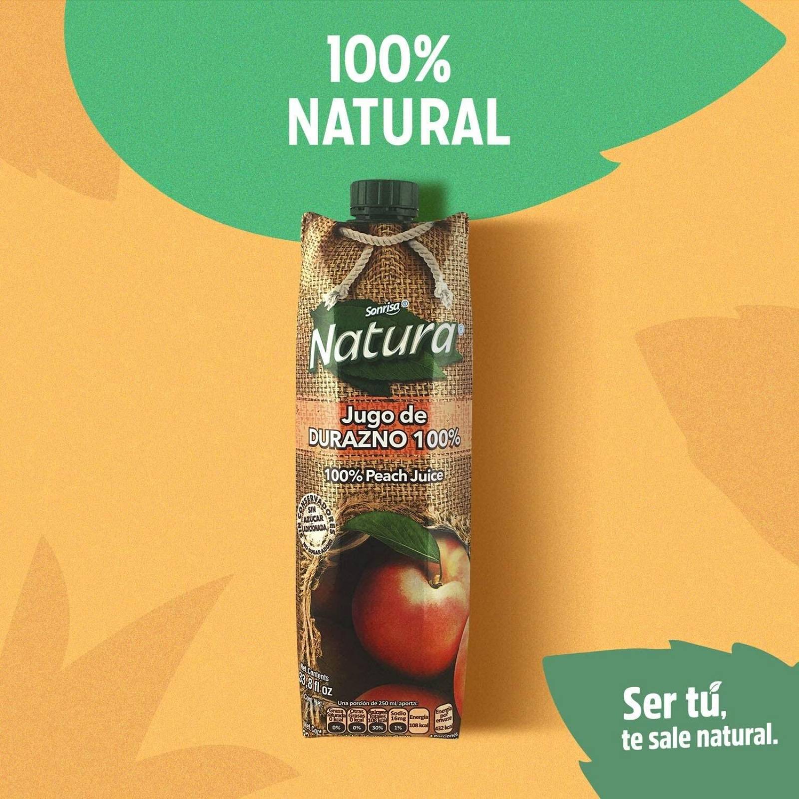 Jugo Sonrisa Natura Durazno 946 ml