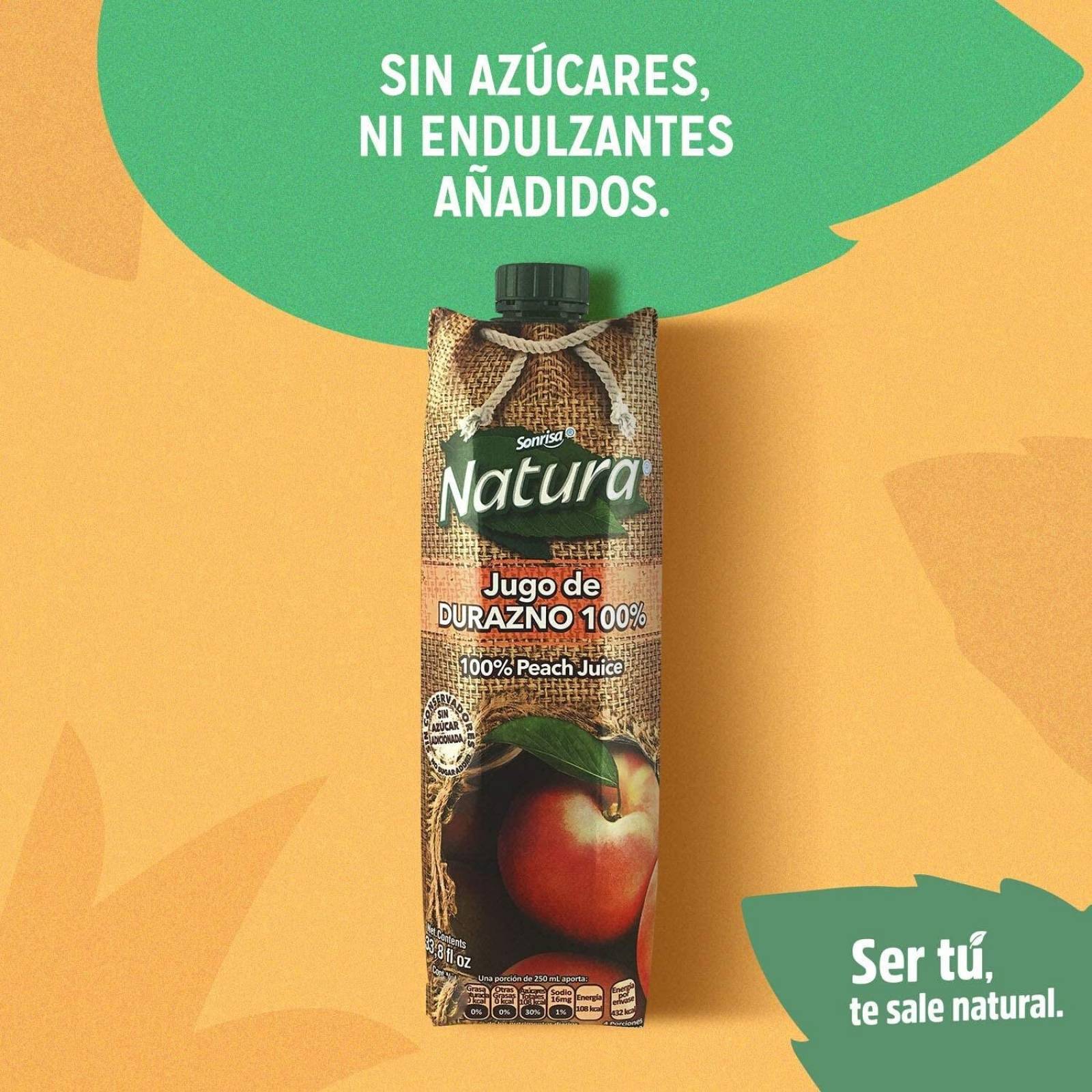 Jugo Sonrisa Natura Durazno 946 ml
