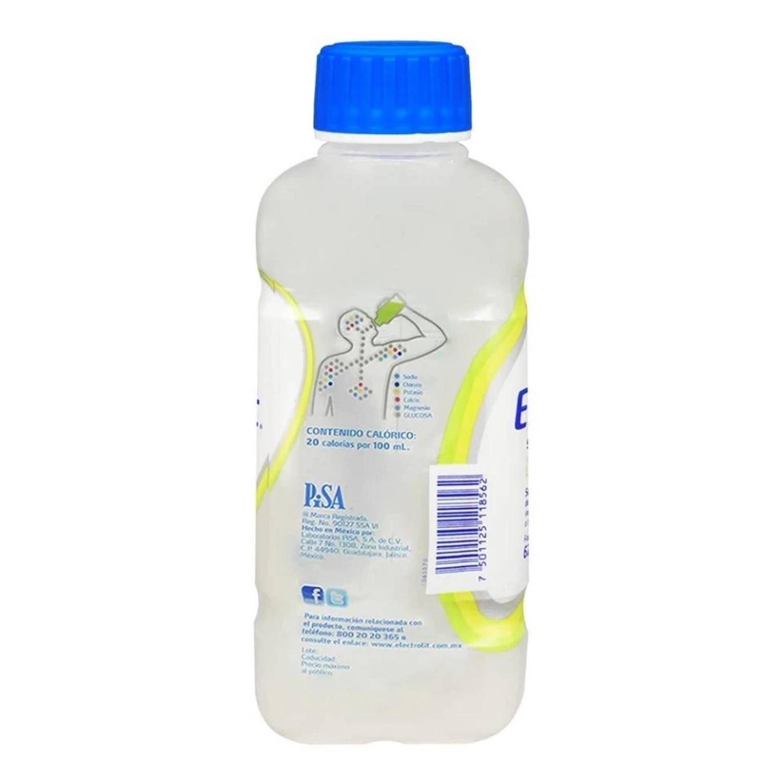 Bebida Hidratante Electrolit Lima Limón 625 ml 