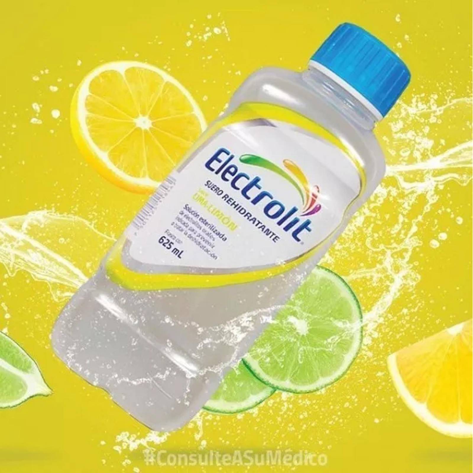 Bebida Hidratante Electrolit Lima Limón 625 ml 