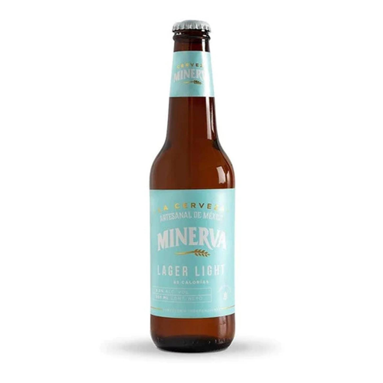 Cerveza Minerva Lager Light 355 ml 