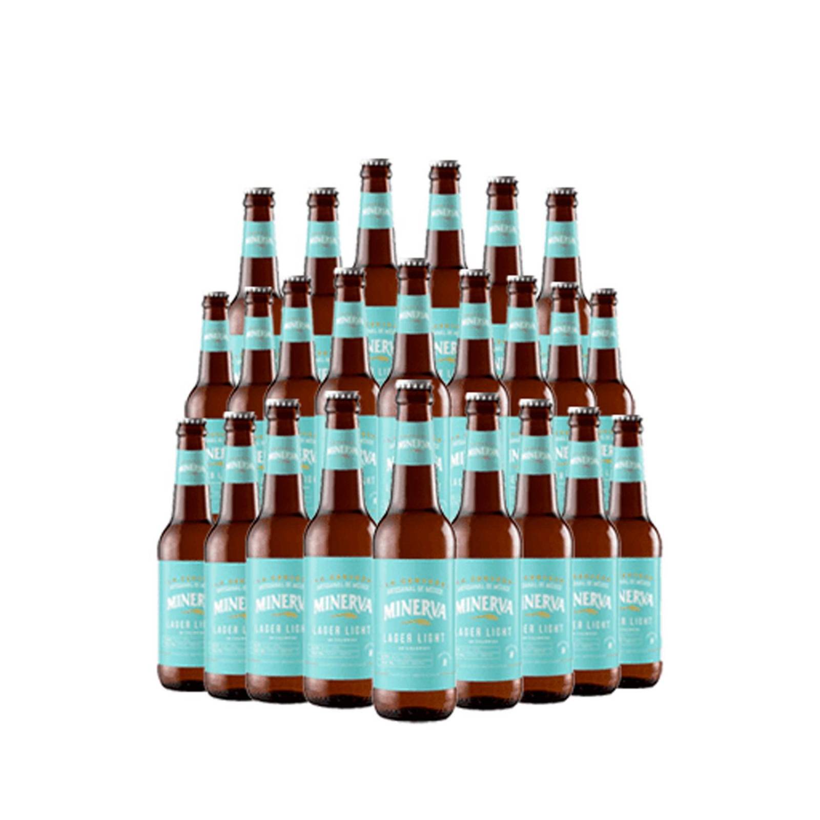 Cerveza Minerva Lager Light 355 ml 