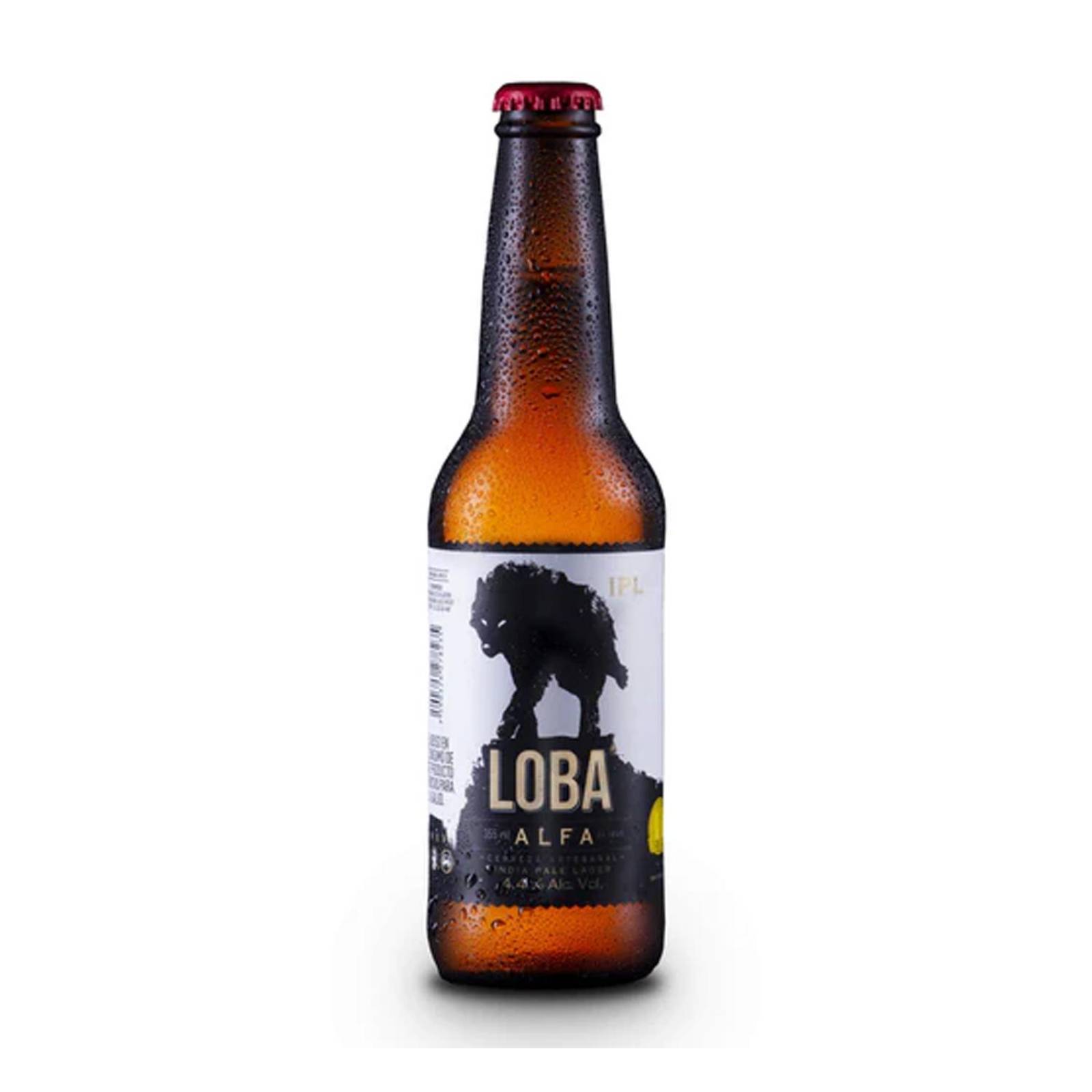 Cerveza Loba Alfa Botella 355 ml 