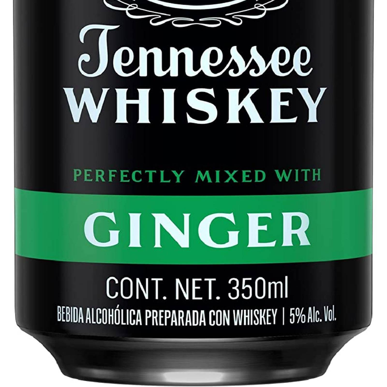 Bebida Preparada Jack Daniels Ginger 350 ml 