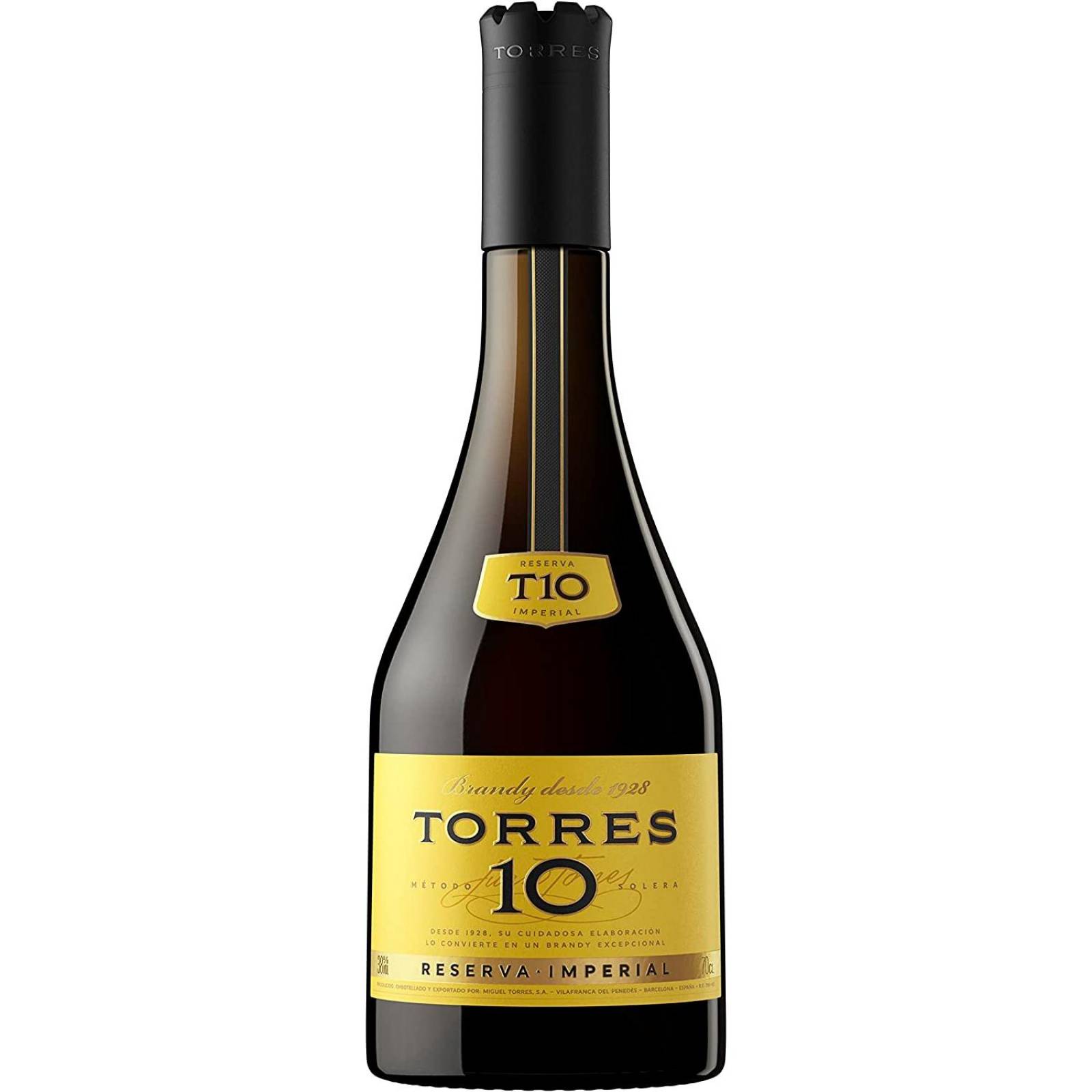 Brandy Torres 10 700 ml + 2 vasos