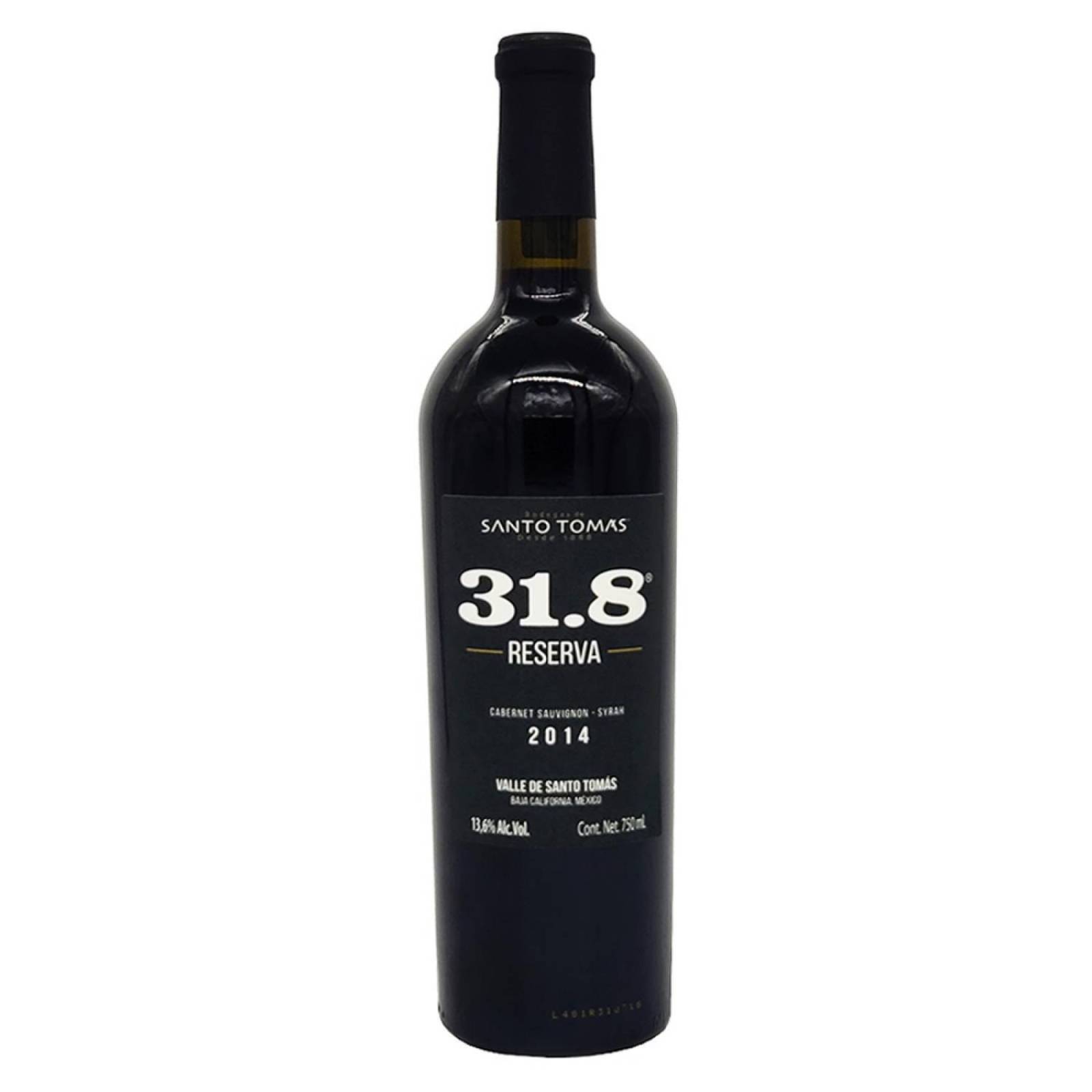 Vino Tinto Santo Tomás 31.8 Reserva 750 ml 