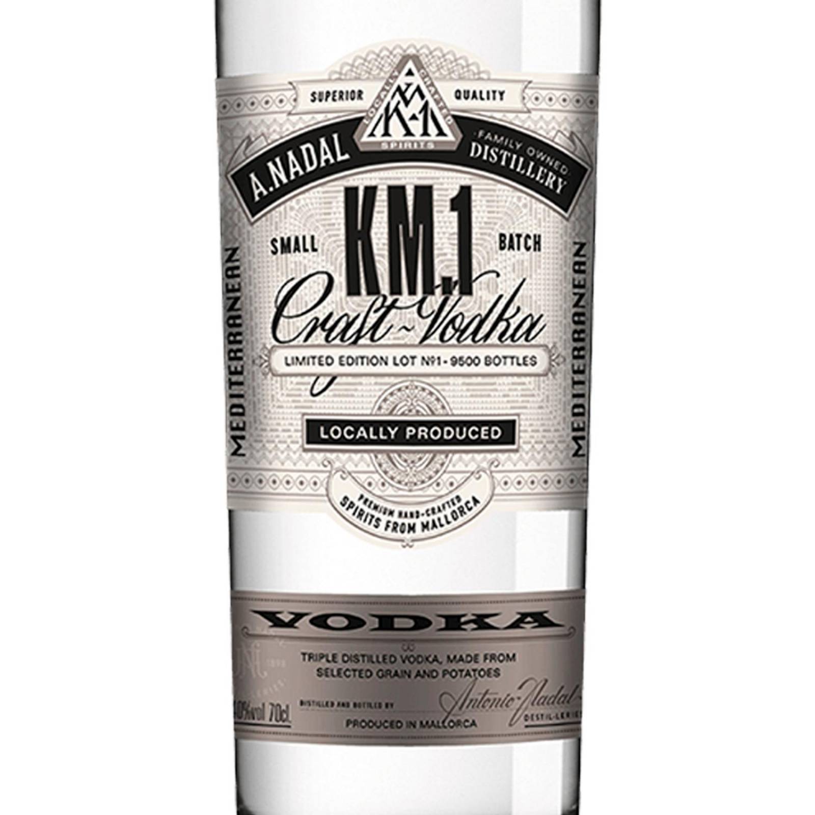 Vodka KM.1 Kraft 700 ml 