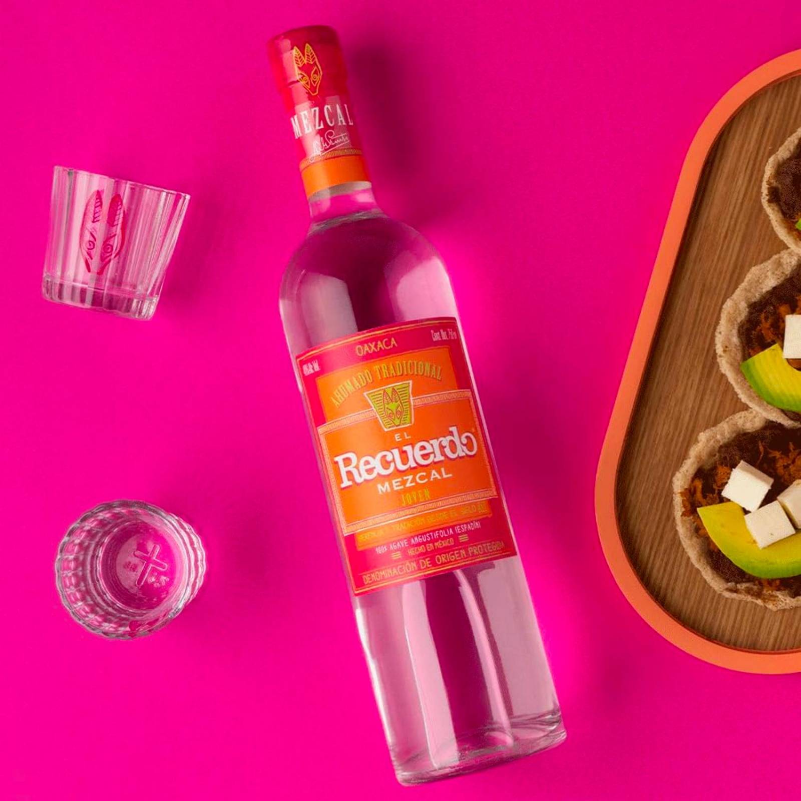 Mezcal Recuerdo De Oaxaca Joven Manga 750 ml