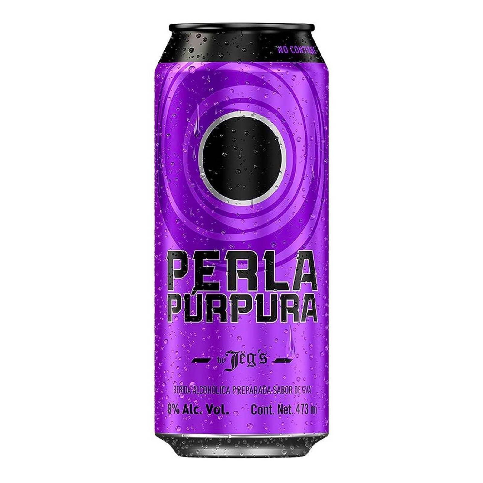Bebida Preparada Perla Púrpura Jeg's Lata 473 ml 