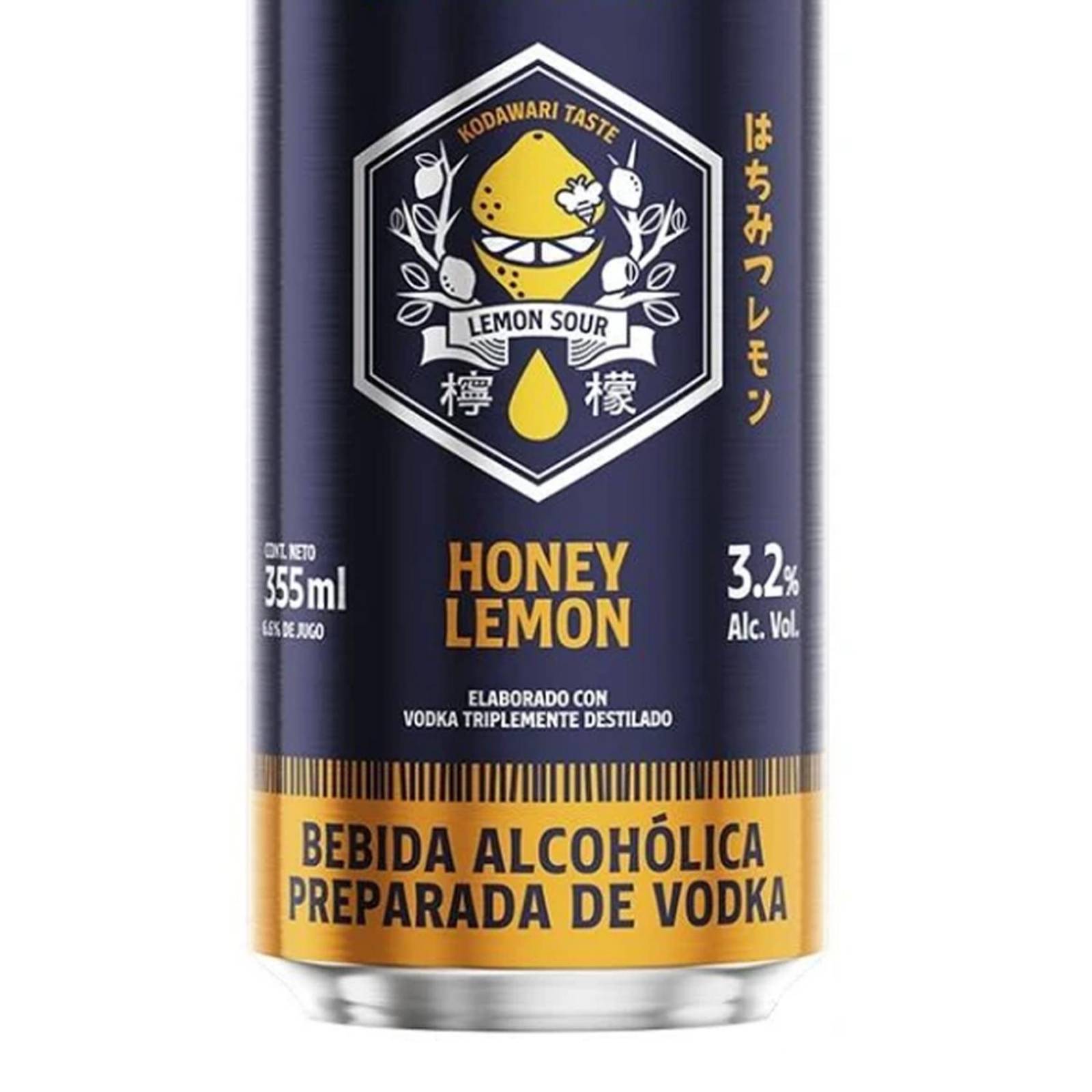 Bebida Preparada Lemon-Dou Honey Lemon Lata 355 ml 