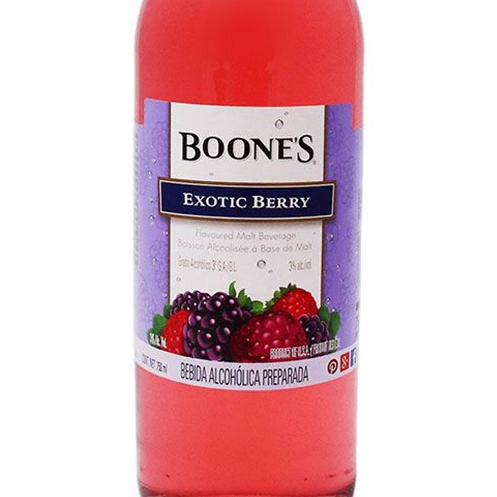 Licor Boones Exotic Berry 750 ml 