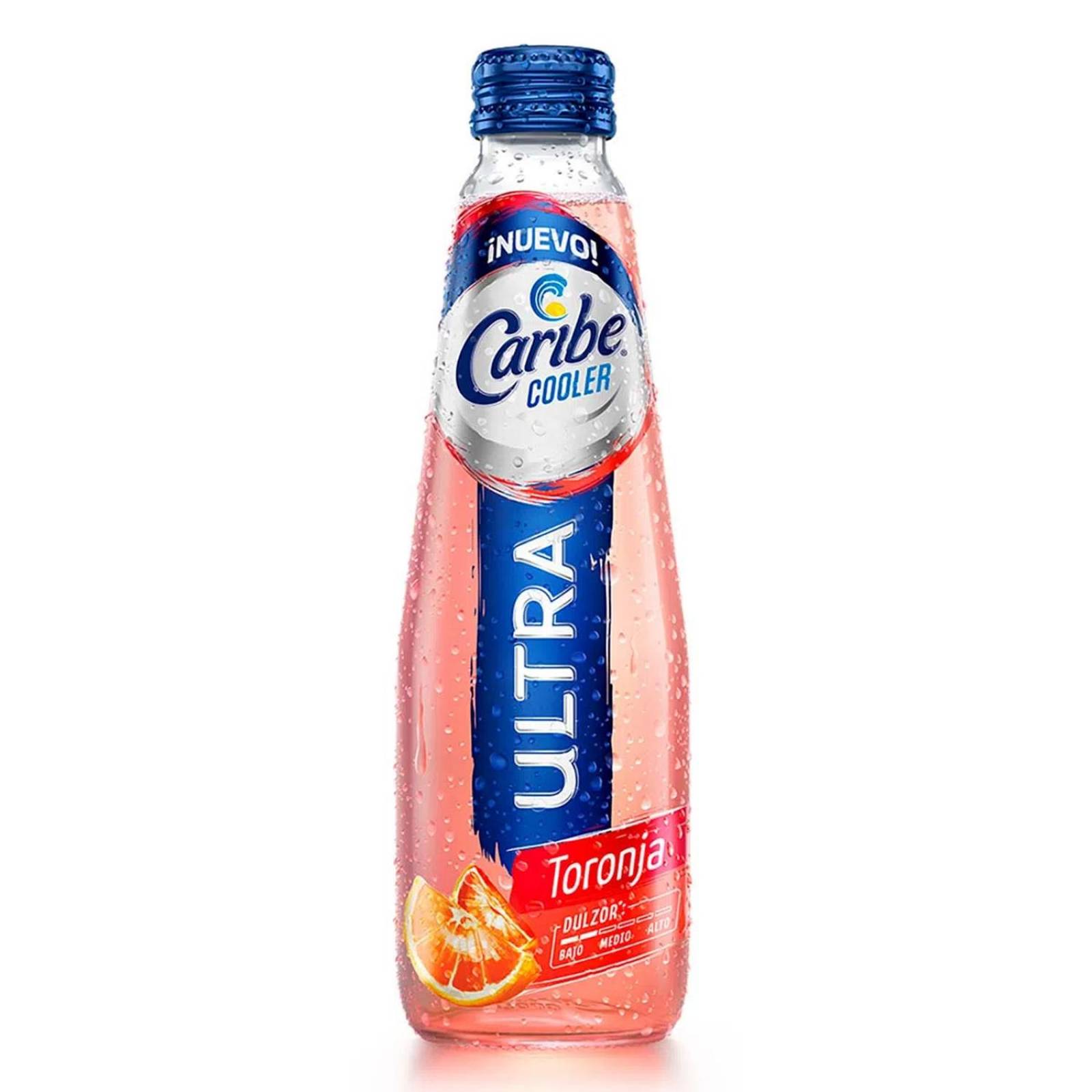 Licor Caribe Cooler Ultra Toronja 300 ml 