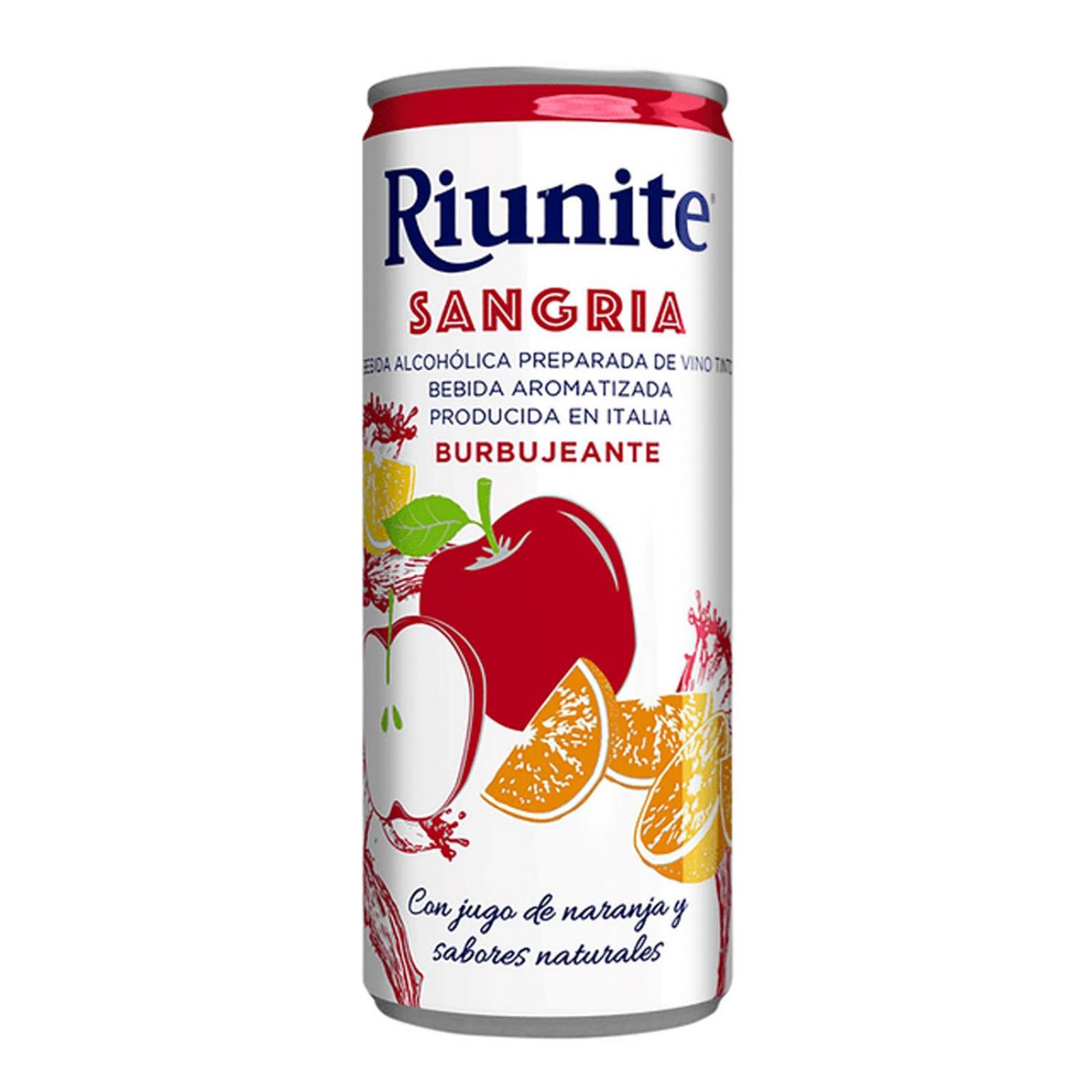 Vino Tinto Riunite Sangría Lambrusco Lata 250 ml 