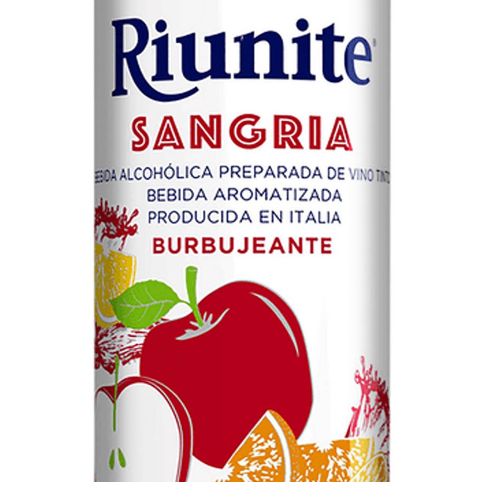 Vino Tinto Riunite Sangría Lambrusco Lata 250 ml 