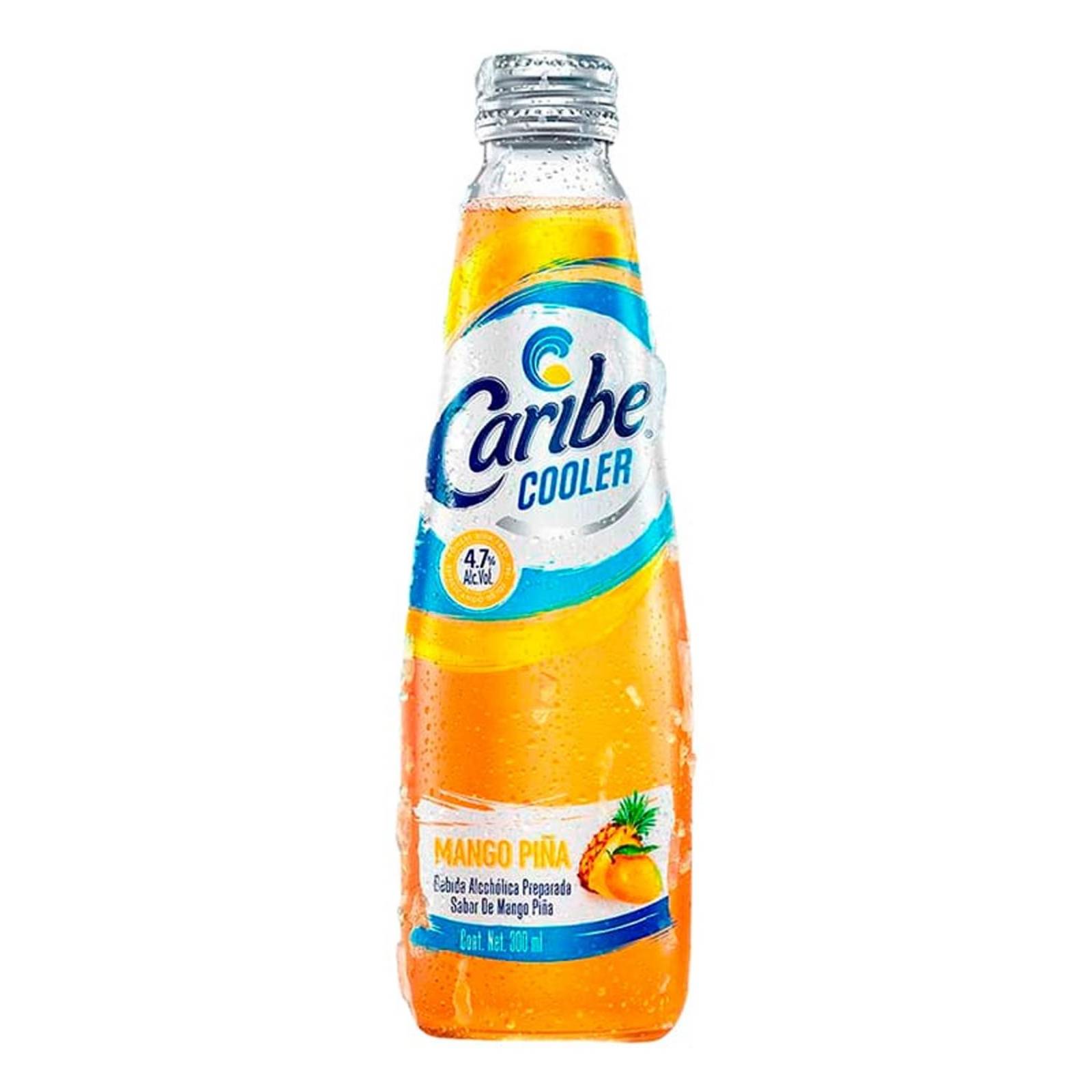 Licor Caribe Cooler Mango Piña 300 ml
