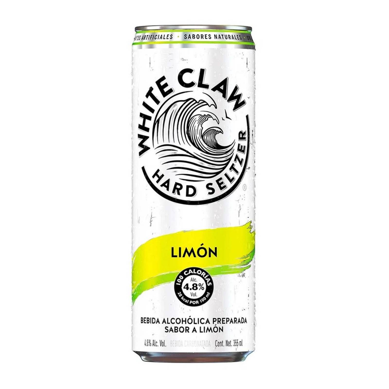 Hard Seltzer White Claw Limón Lata 355 ml