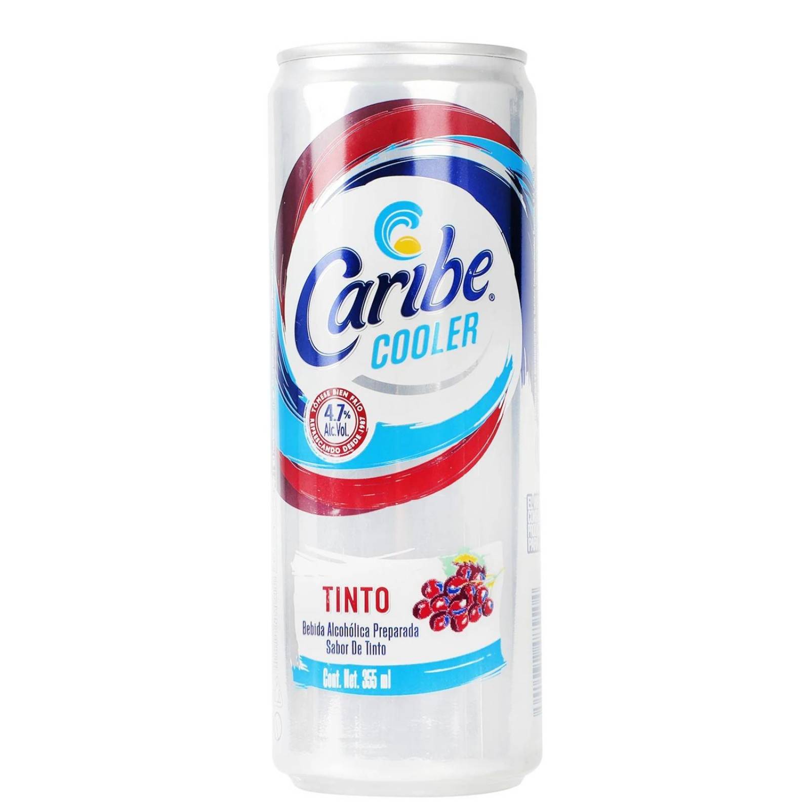Licor Caribe Cooler Tinto 355 ml 