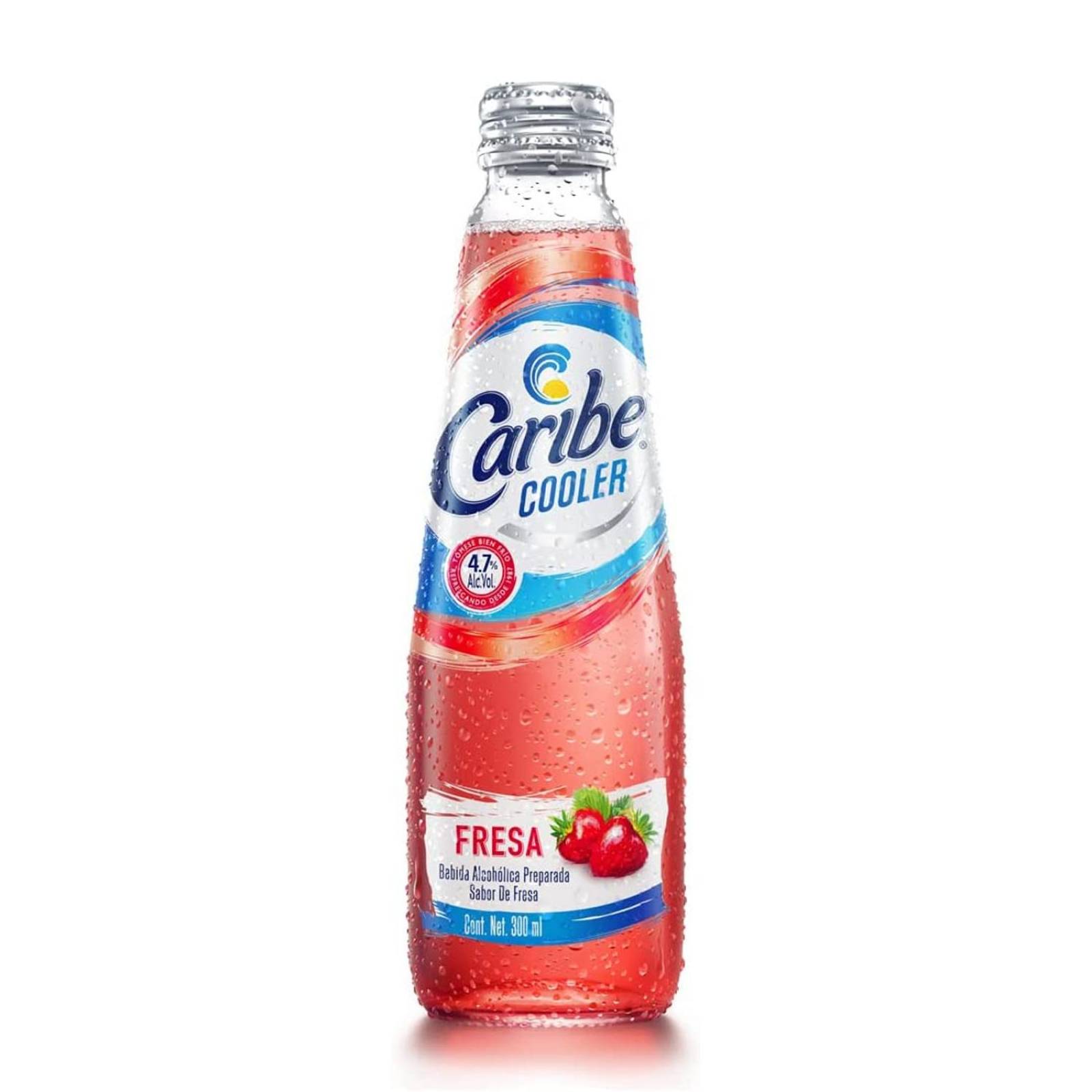 Licor Caribe Cooler Fresa 300 ml