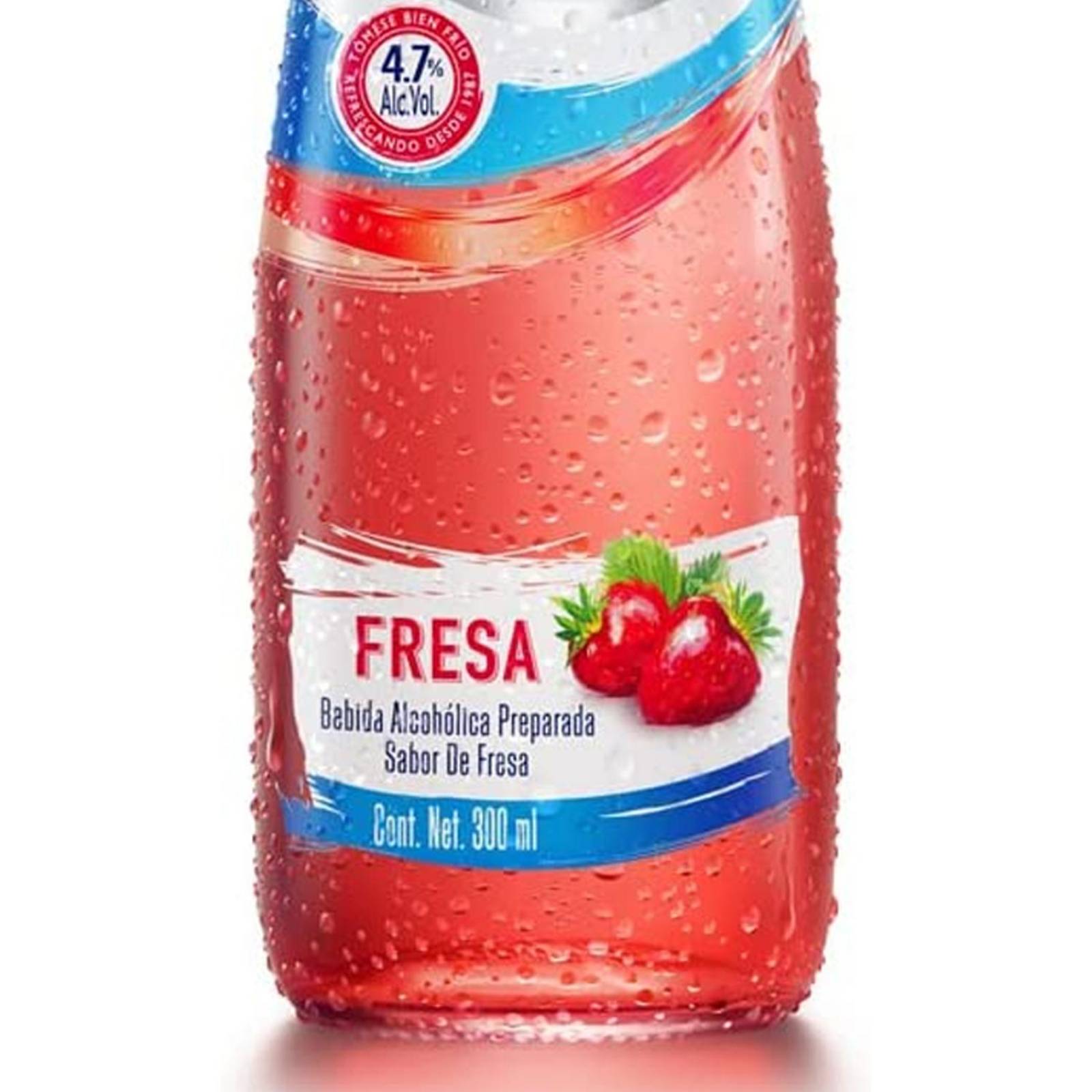 Licor Caribe Cooler Fresa 300 ml