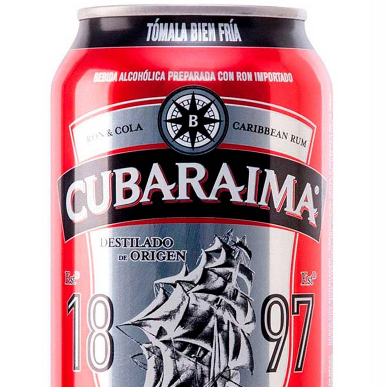 Bebida Preparada Cubaraima Lata 350 ml