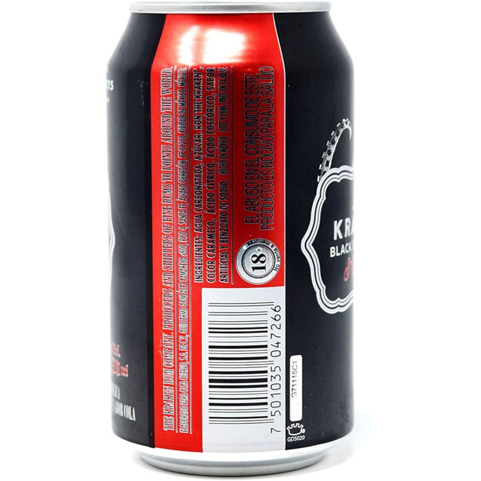 Pack de 24 Bebida Preparada Kraken Cola Lata 350 ml