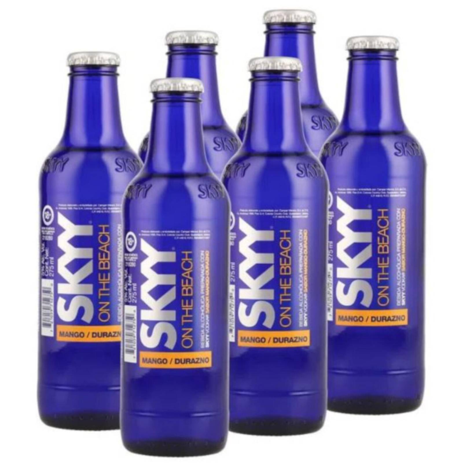 Pack de 24 Bebida Preparada Skyy On The Beach 275 ml 