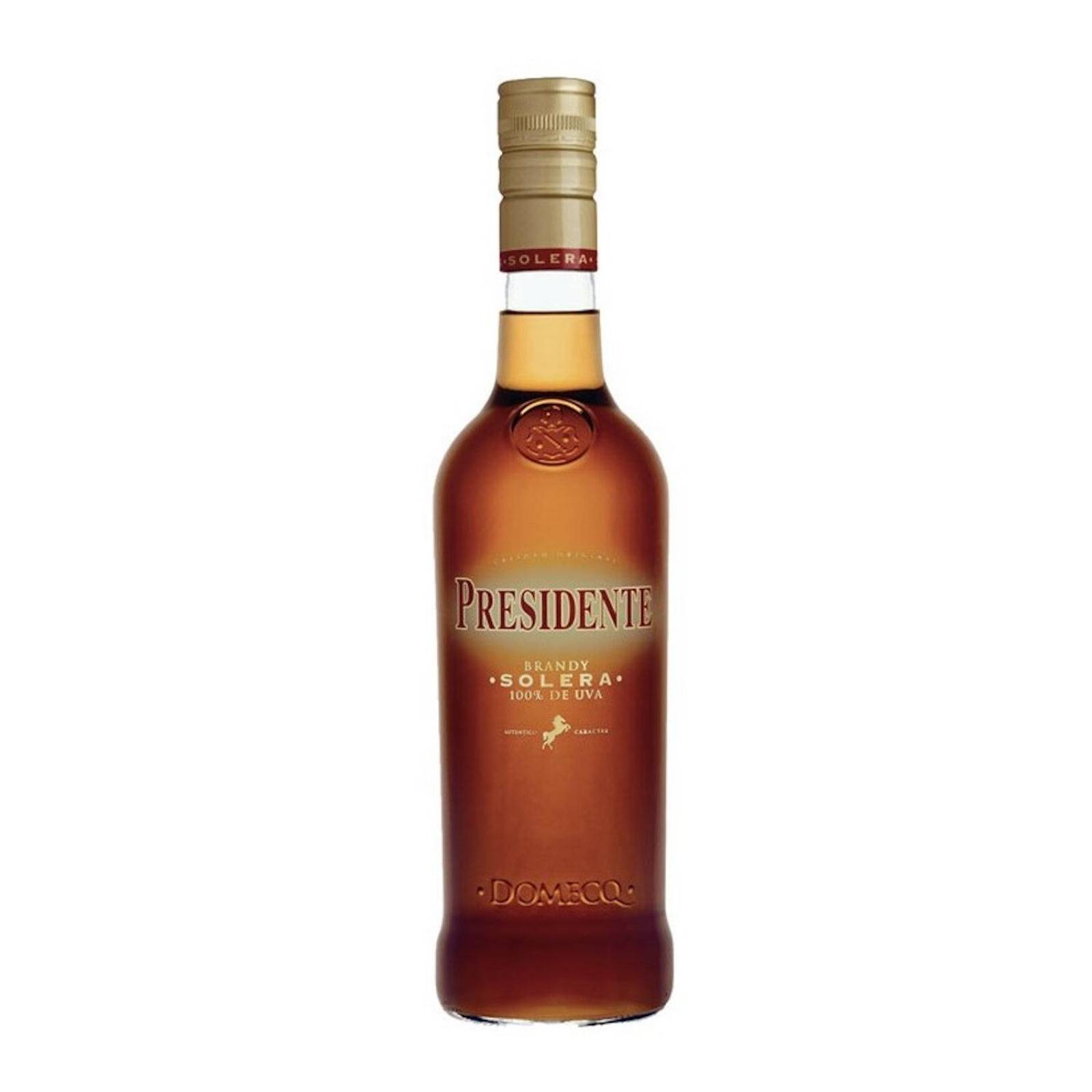 Brandy Presidente Solera 100% Uva 900 ml 