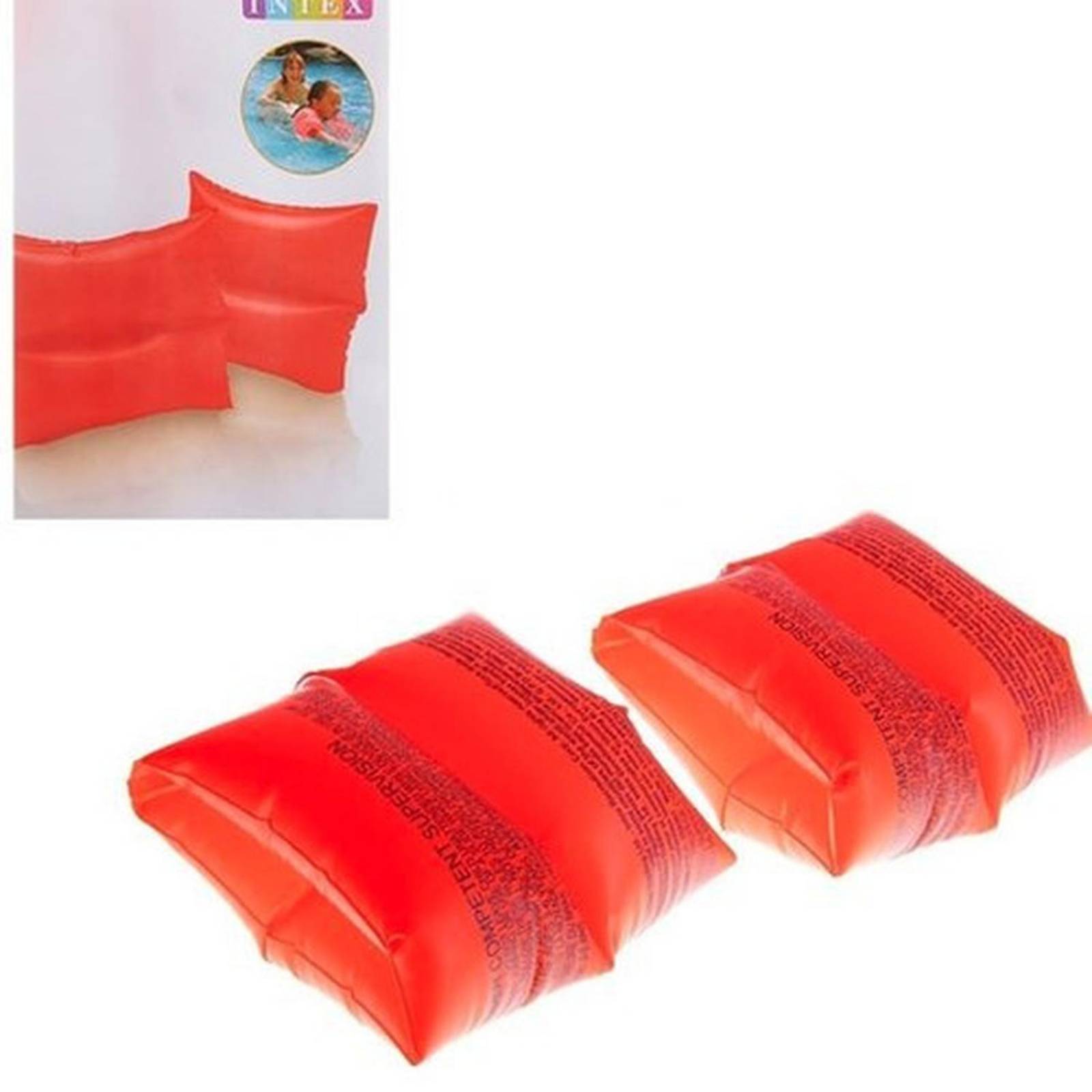 Flotador de brazo Inflable Naranja Intex 59640 