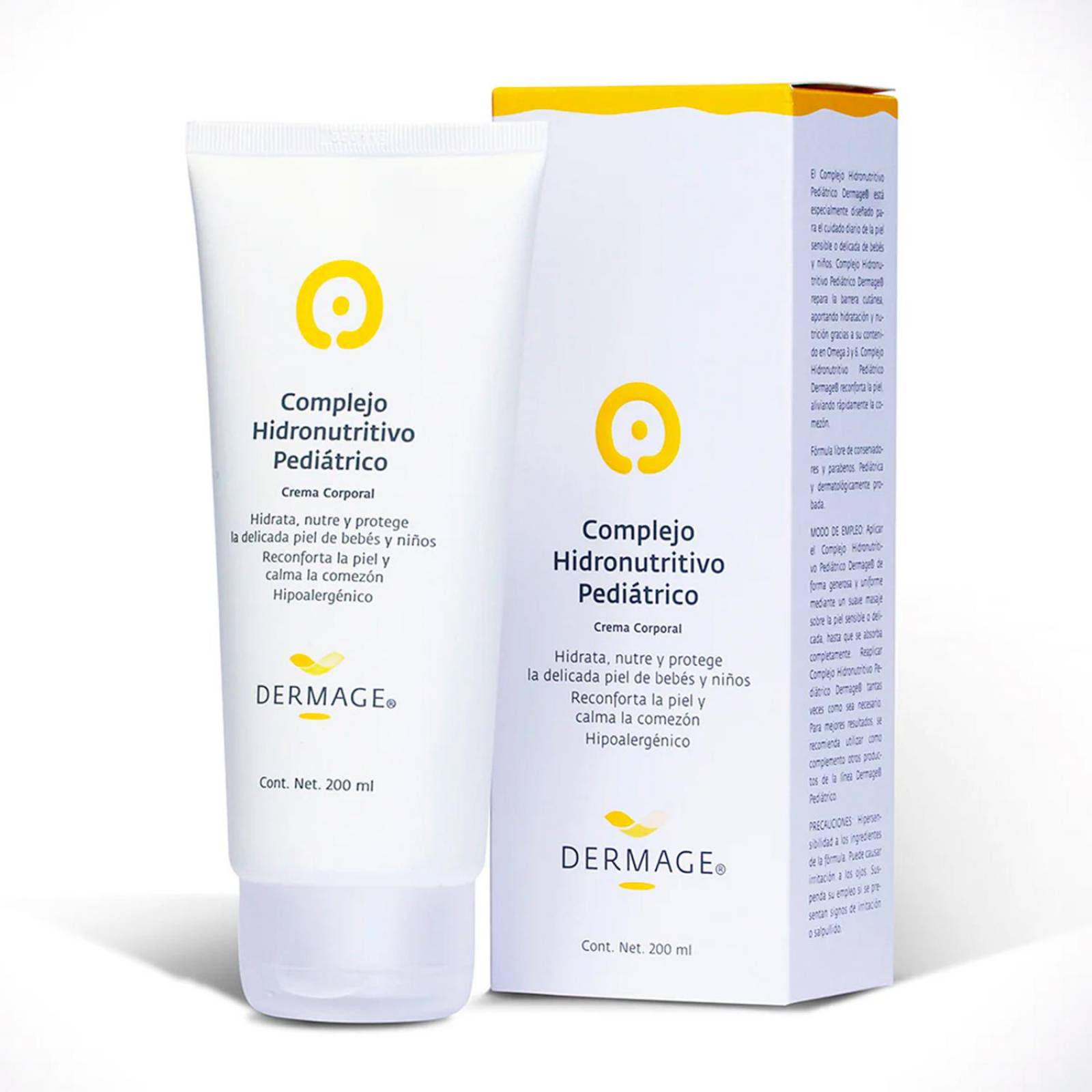 Crema Dermage Complejo Hidronutritivo Pediatrico 200 ml 