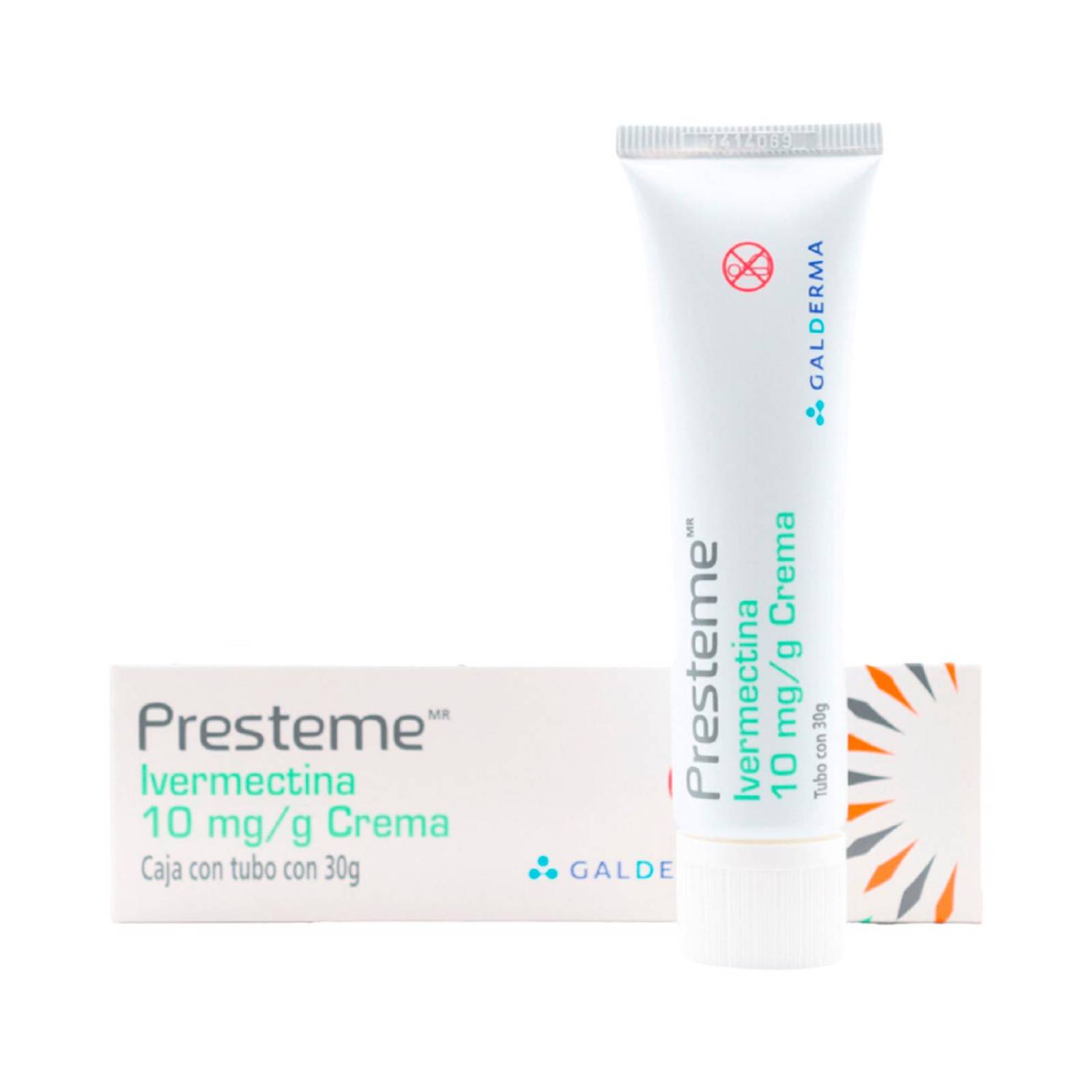 Crema Presteme Ivermectina 10mg 30 gr 