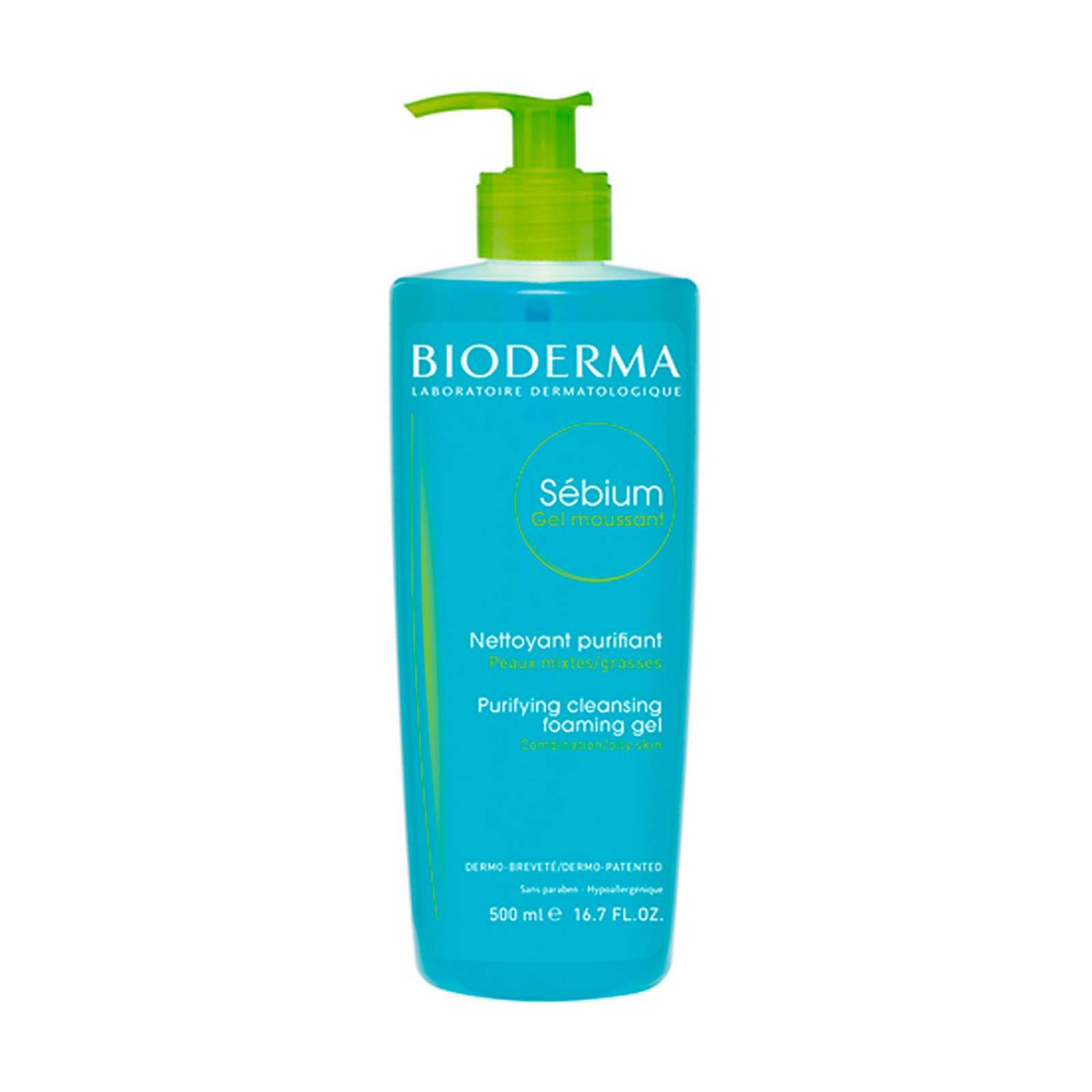 Gel Limpiador Bioderma Sébium Moussant 500 ml 