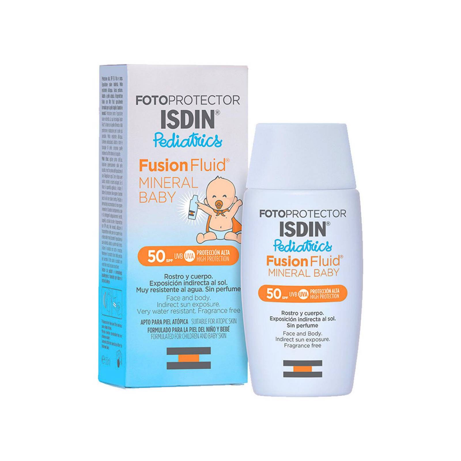 Fotoprotector Isdin Fusion Fluid Mineral Baby 50 ml 