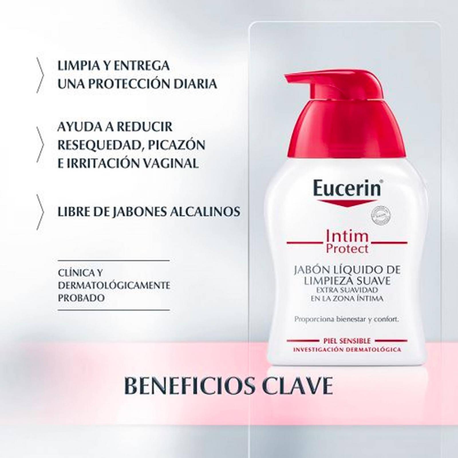 Jabón Líquido Eucerin Higiene Íntima 250 ml 