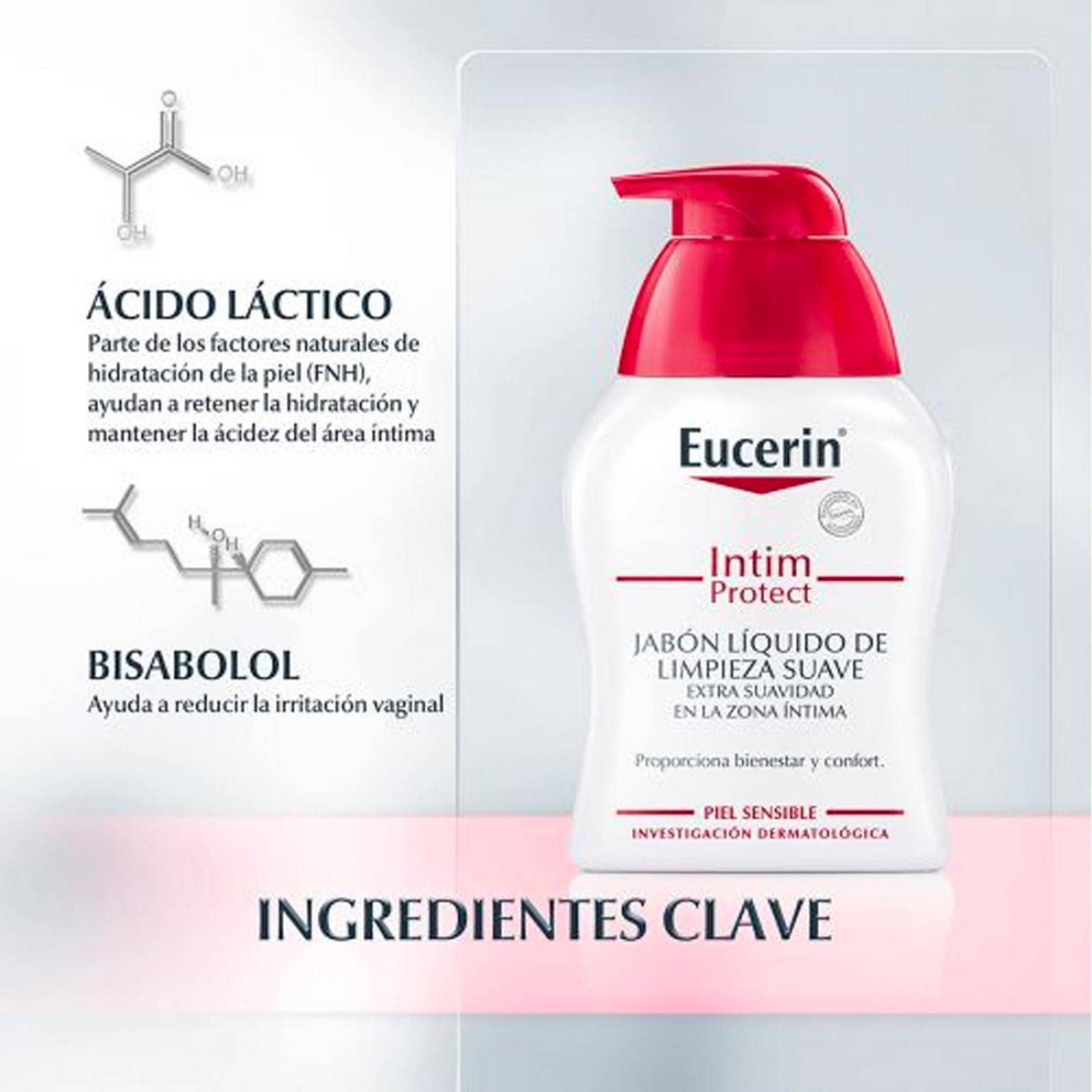 Jabón Líquido Eucerin Higiene Íntima 250 ml 