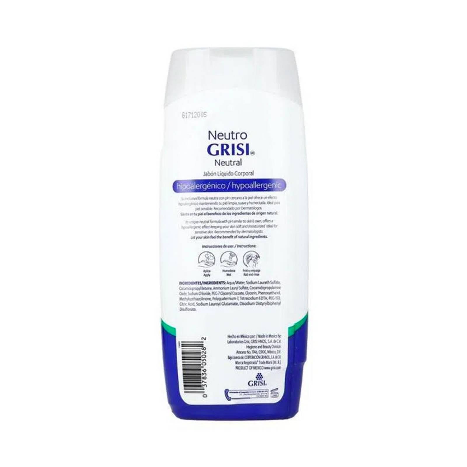 Jabón Neutro Grisi 450 ml 