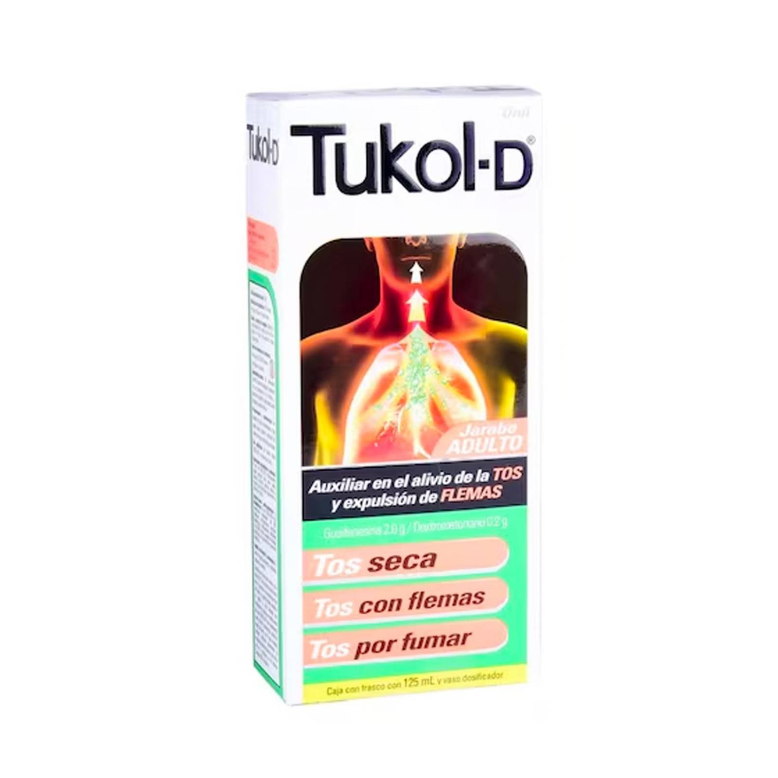 Jarabe Tukol-D Adulto 125 ml 