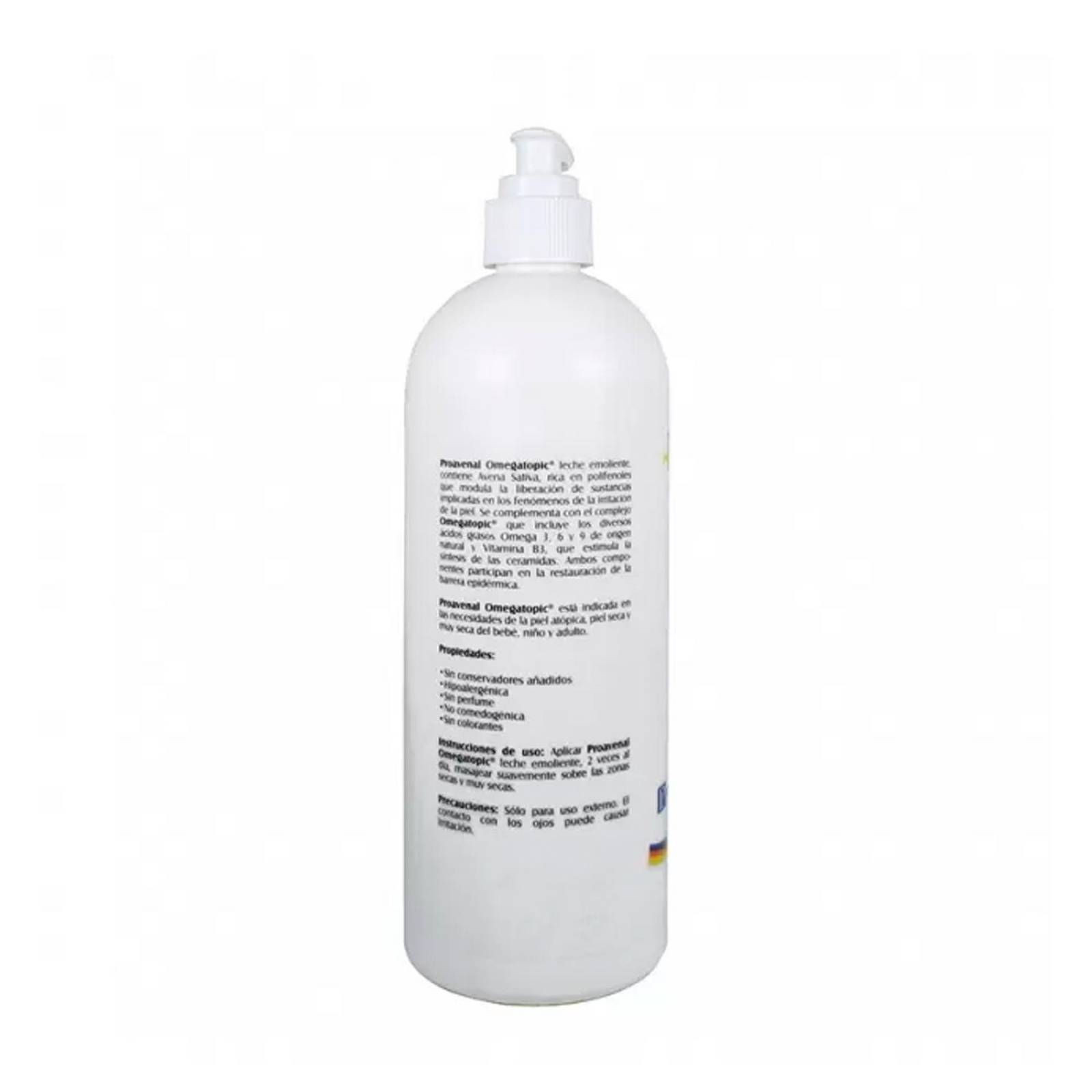 Leche Emoliente Proavenal Omegatopic 500 ml 