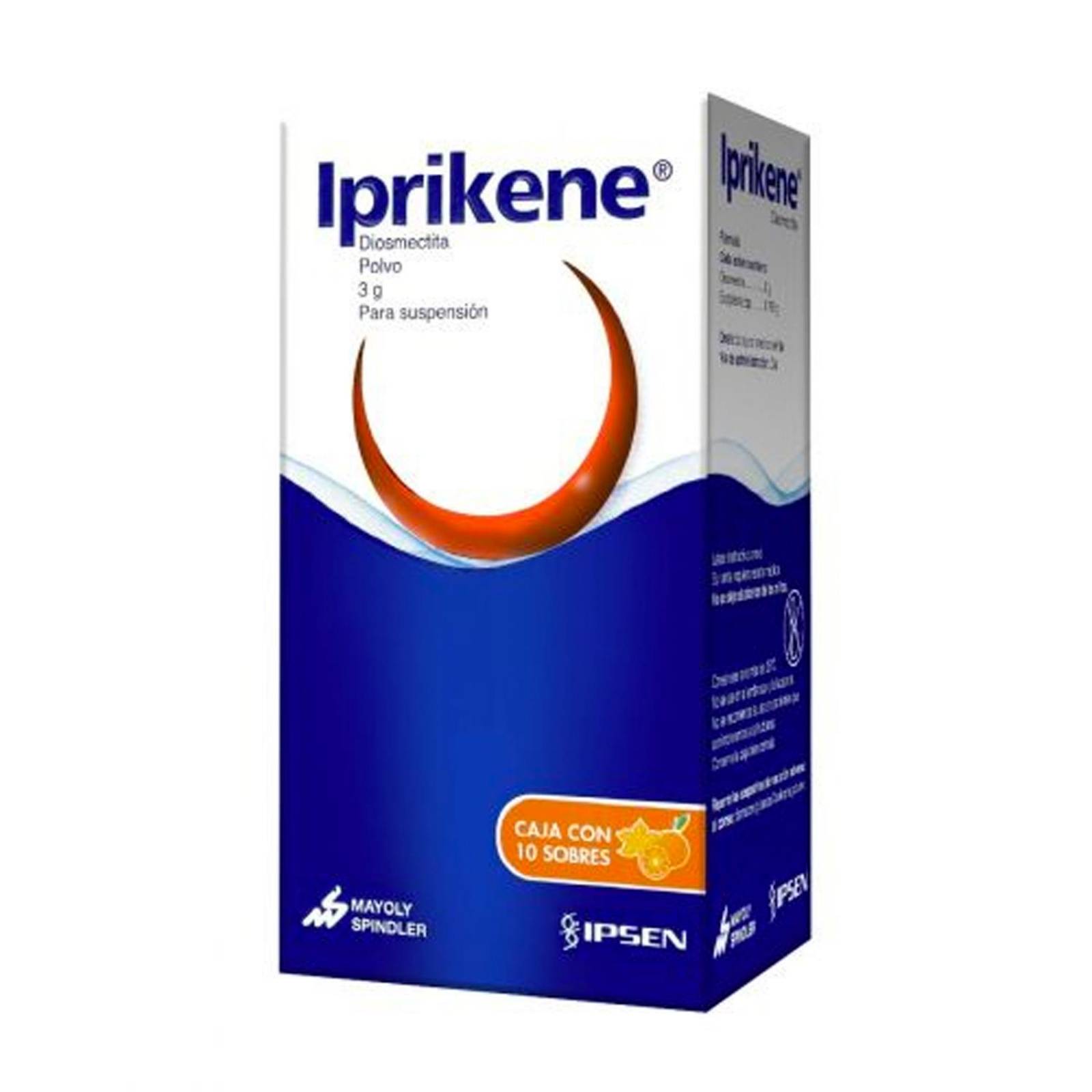 Polvo Iprikene Naranja 10 sobres 